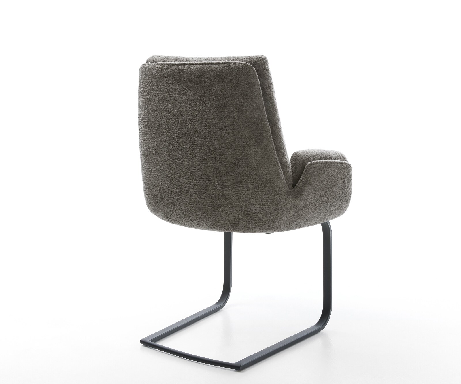 Sledemodel Clea-Flex bouclé zacht mud sledemodel vlak zwart pocketveer kern 5