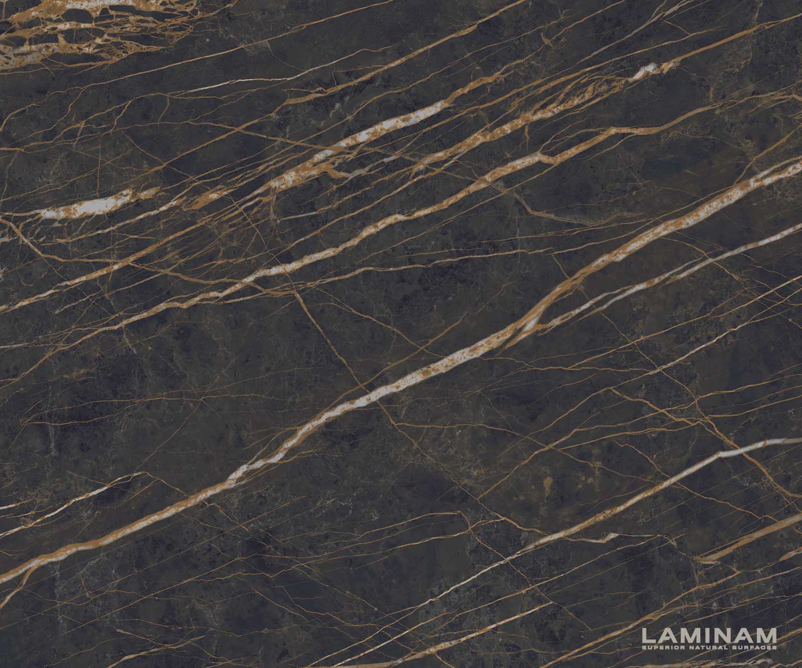 Eetkamertafel Edge 200-300x100 keramiek Laminam®Noir Desir bruin Wave RVS uitschuifbaar 3