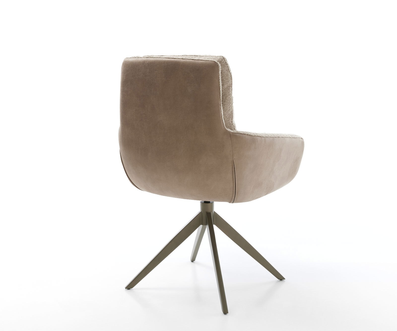 Draaistoel Abelia-Flex met armleuning materiaalmix mud kruisframe breed afwerking met titanium 360° draaibaar rocker-functie 4 Draaistoel Abelia-Flex met armleuning materiaalmix mud kruisframe breed afwerking met titanium 360° draaibaar rocker-functie 4