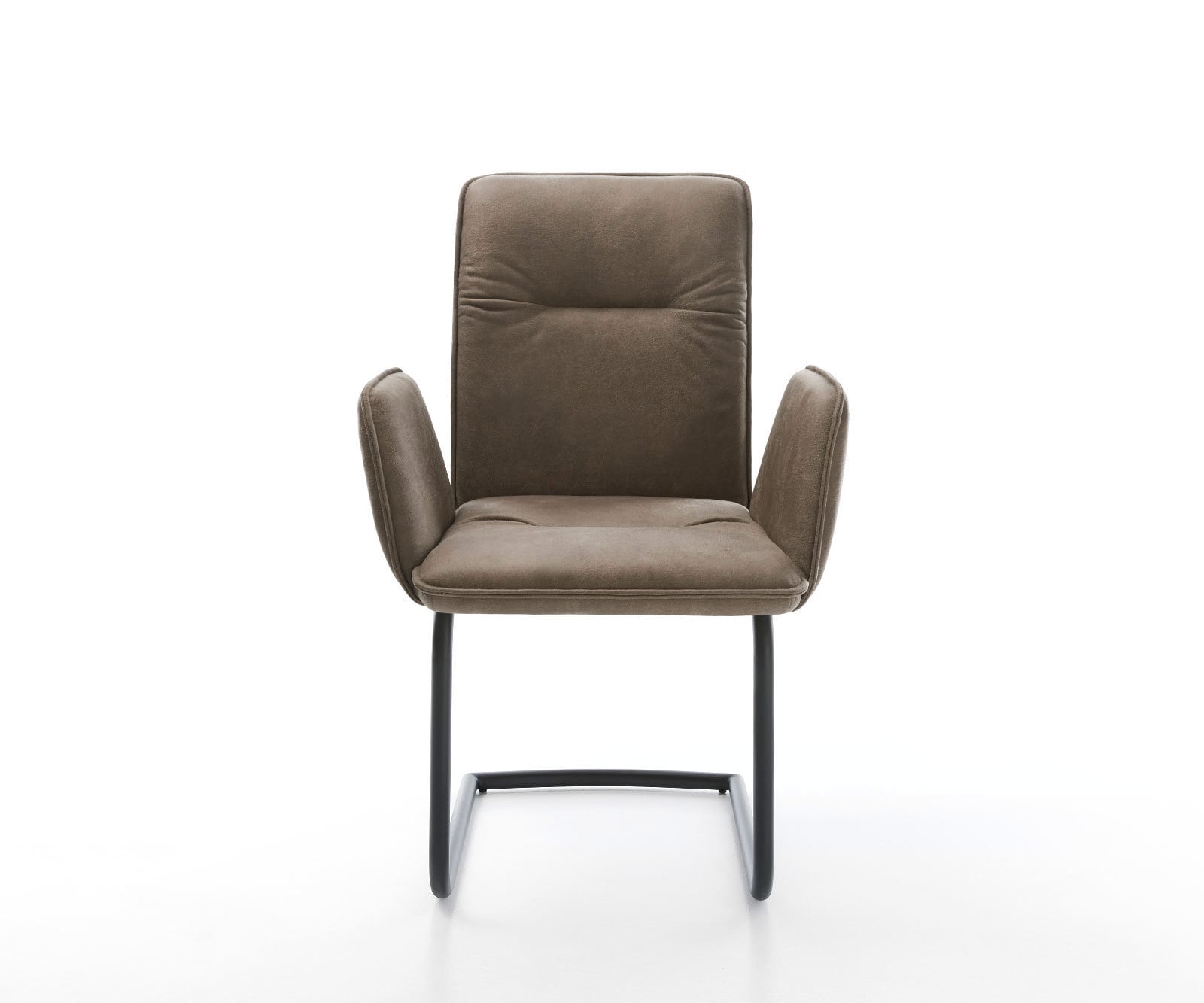 Sledemodel Vinja-Flex microvelours taupe vintage sledemodel rond zwart 1 Sledemodel Vinja-Flex microvelours taupe vintage sledemodel rond zwart 1