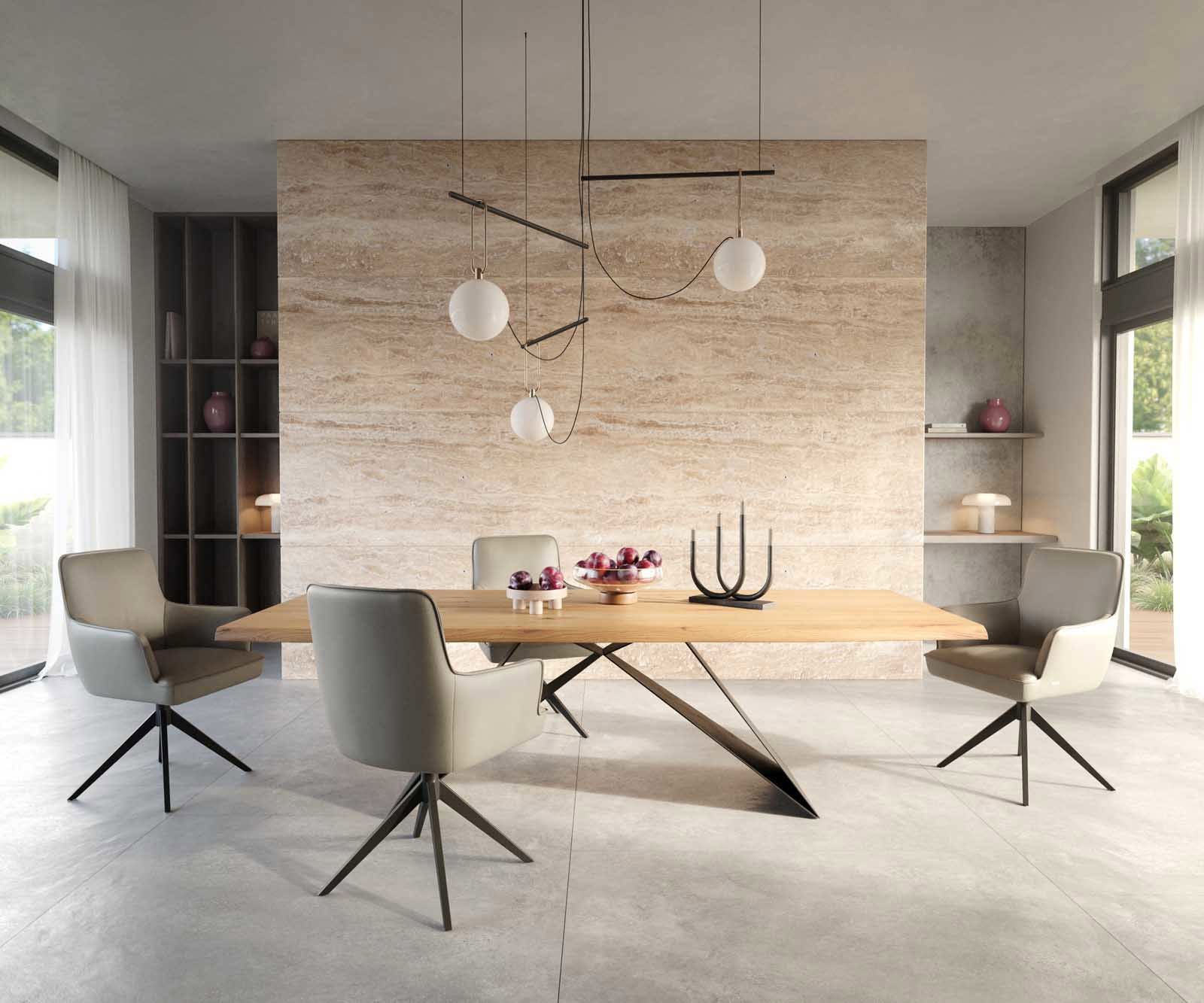 Draaistoel Heira-Flex met armleuning echt leer mud kruisframe breed zwart 360° draaibaar pocketveer kern 4 Draaistoel Heira-Flex met armleuning echt leer mud kruisframe breed zwart 360° draaibaar pocketveer kern 4