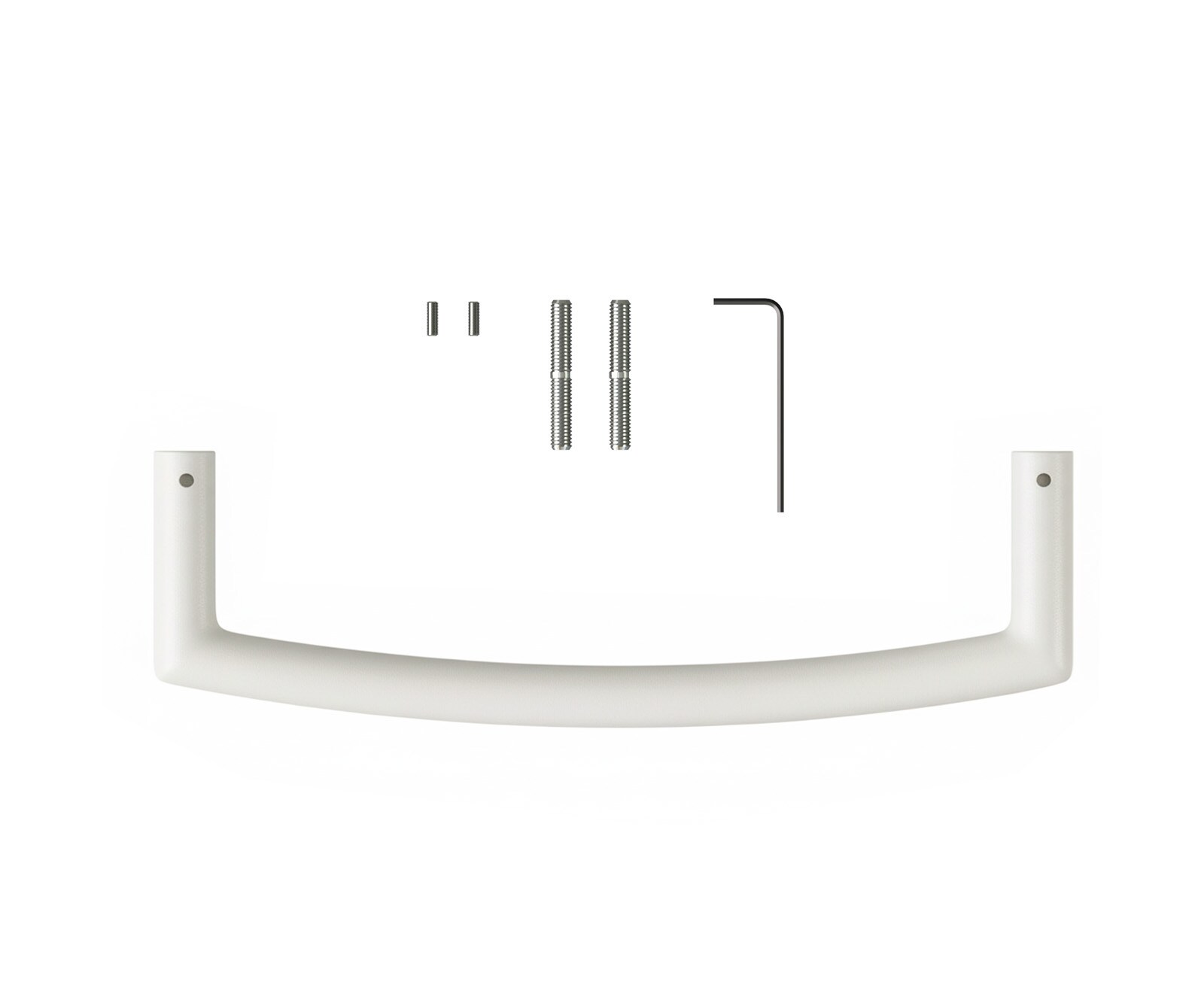 Stoelgreep Flex-Flach metaal wit 2