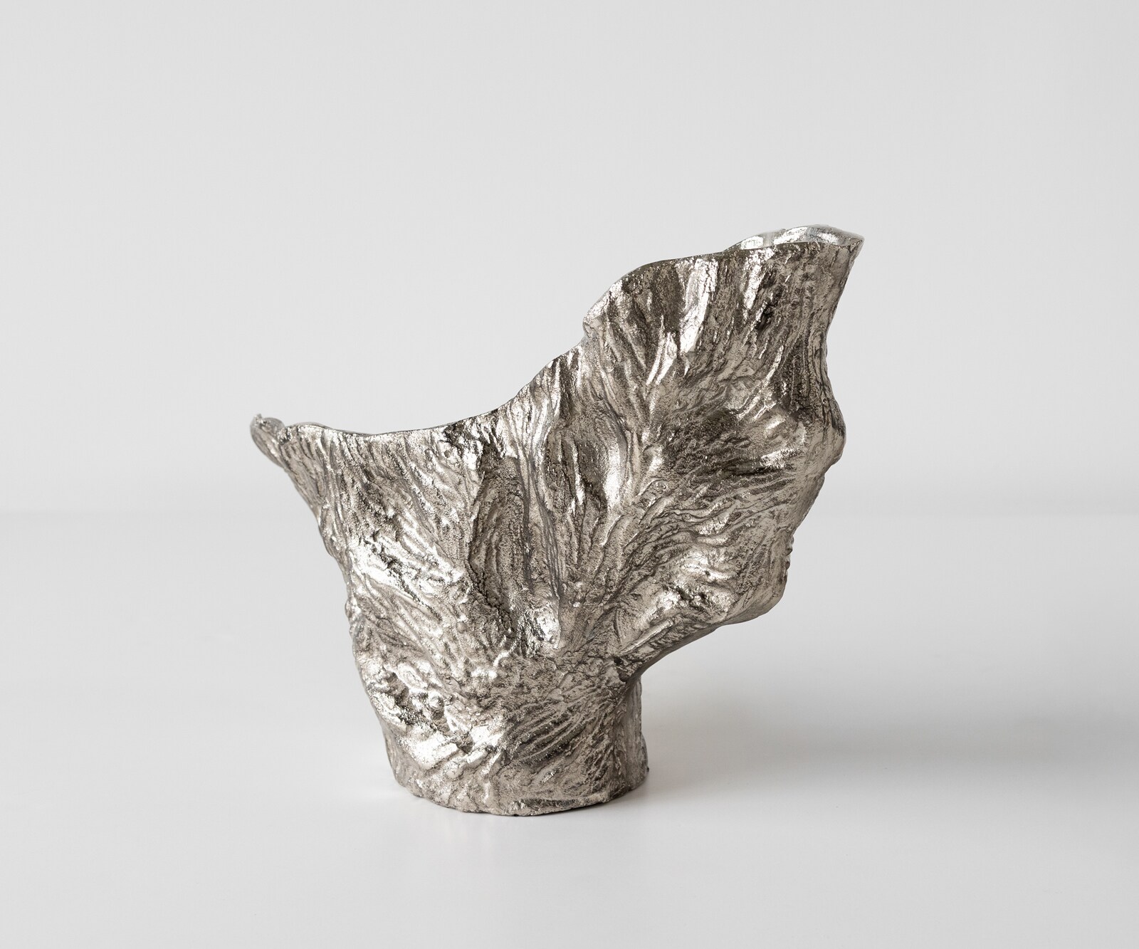 Vaas Alaris B44 x D13 x H31 cm Aluminium Platin Handgemaakt 1