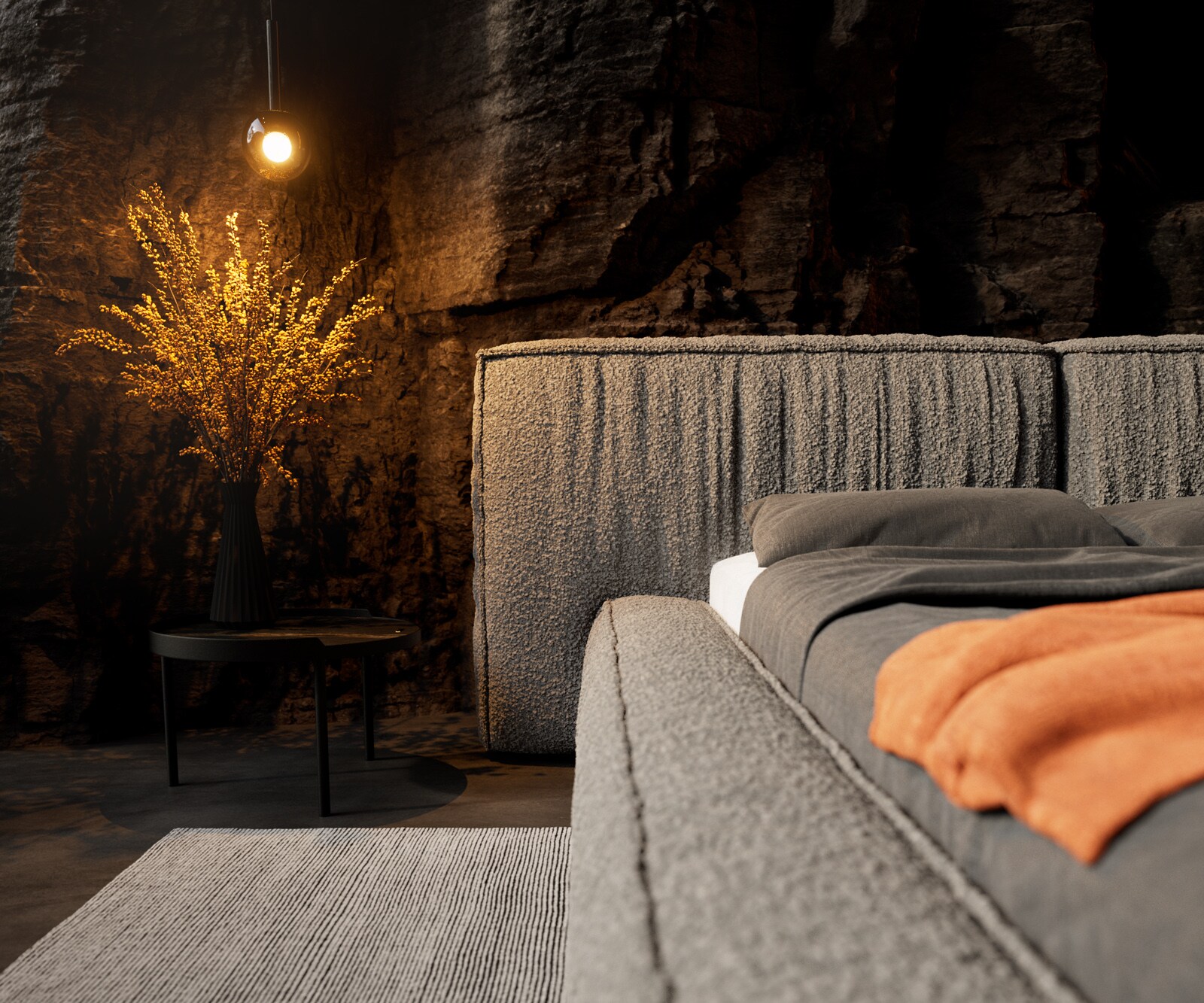 Coperti gestoffeerd bedframe 4