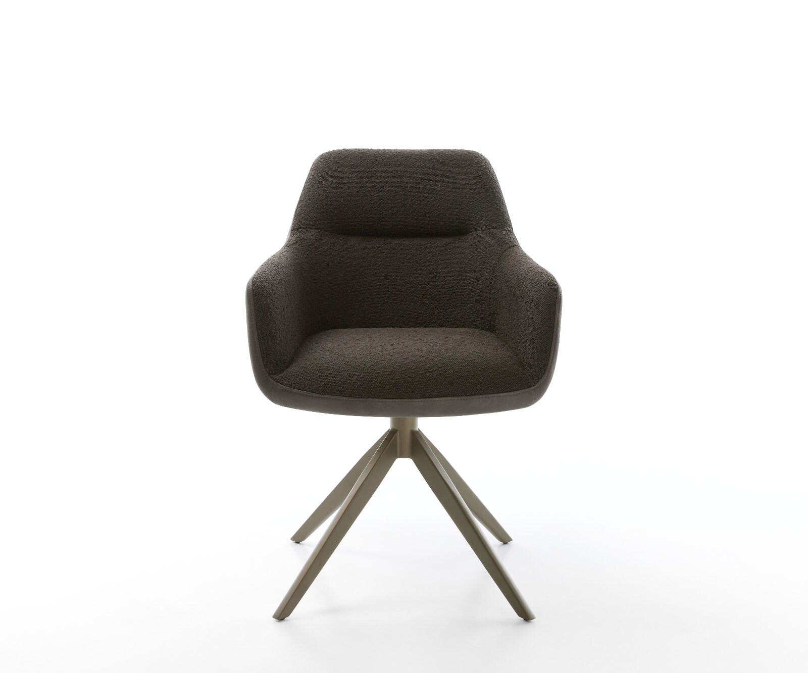 Draaistoel Pejo-Flex materiaalmix zwart kruisframe breed afwerking met titanium 360° draaibaar rocker-functie pocketveer kern 1 Draaistoel Pejo-Flex materiaalmix zwart kruisframe breed afwerking met titanium 360° draaibaar rocker-functie pocketveer kern 1