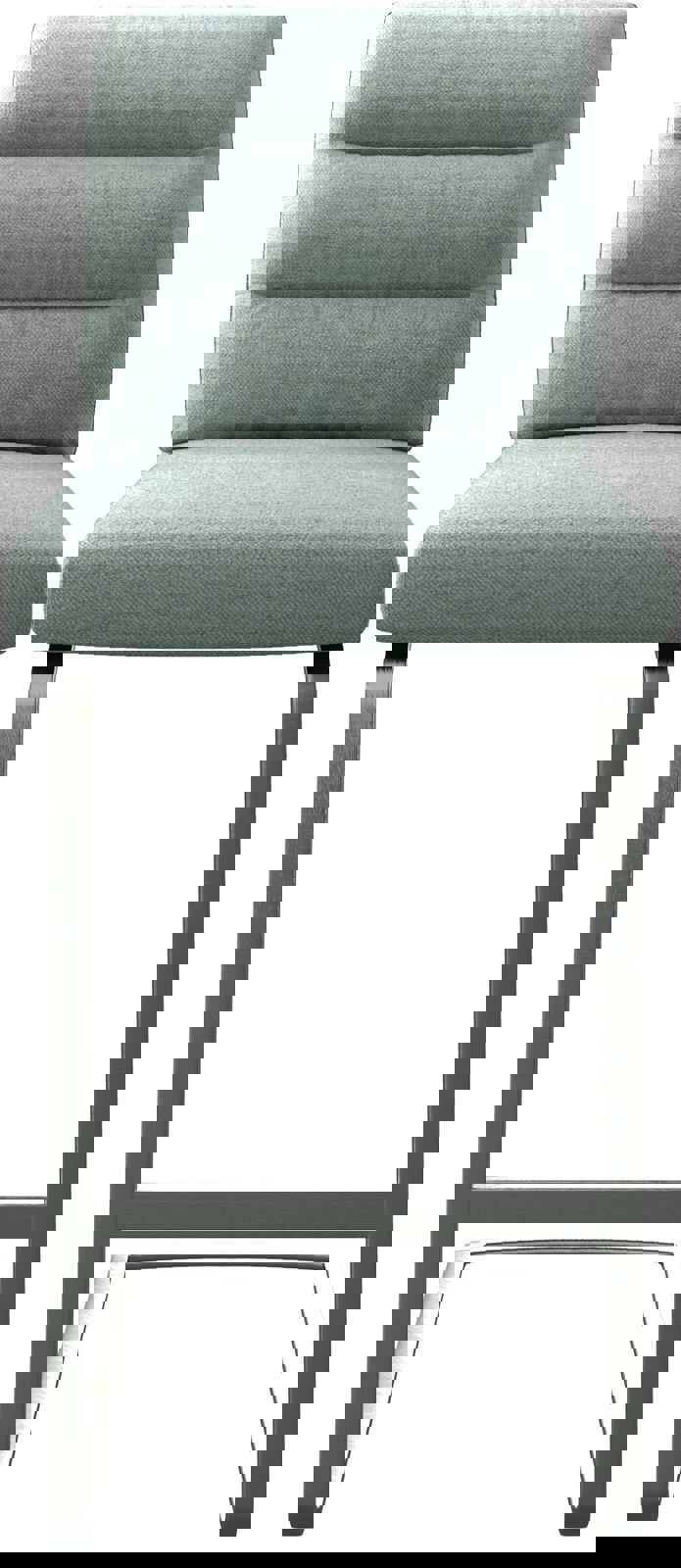 Barstoel Pela-Flex stripes mint sledestoel vlak roestvrij staal 3 Barstoel Pela-Flex stripes mint sledestoel vlak roestvrij staal 3