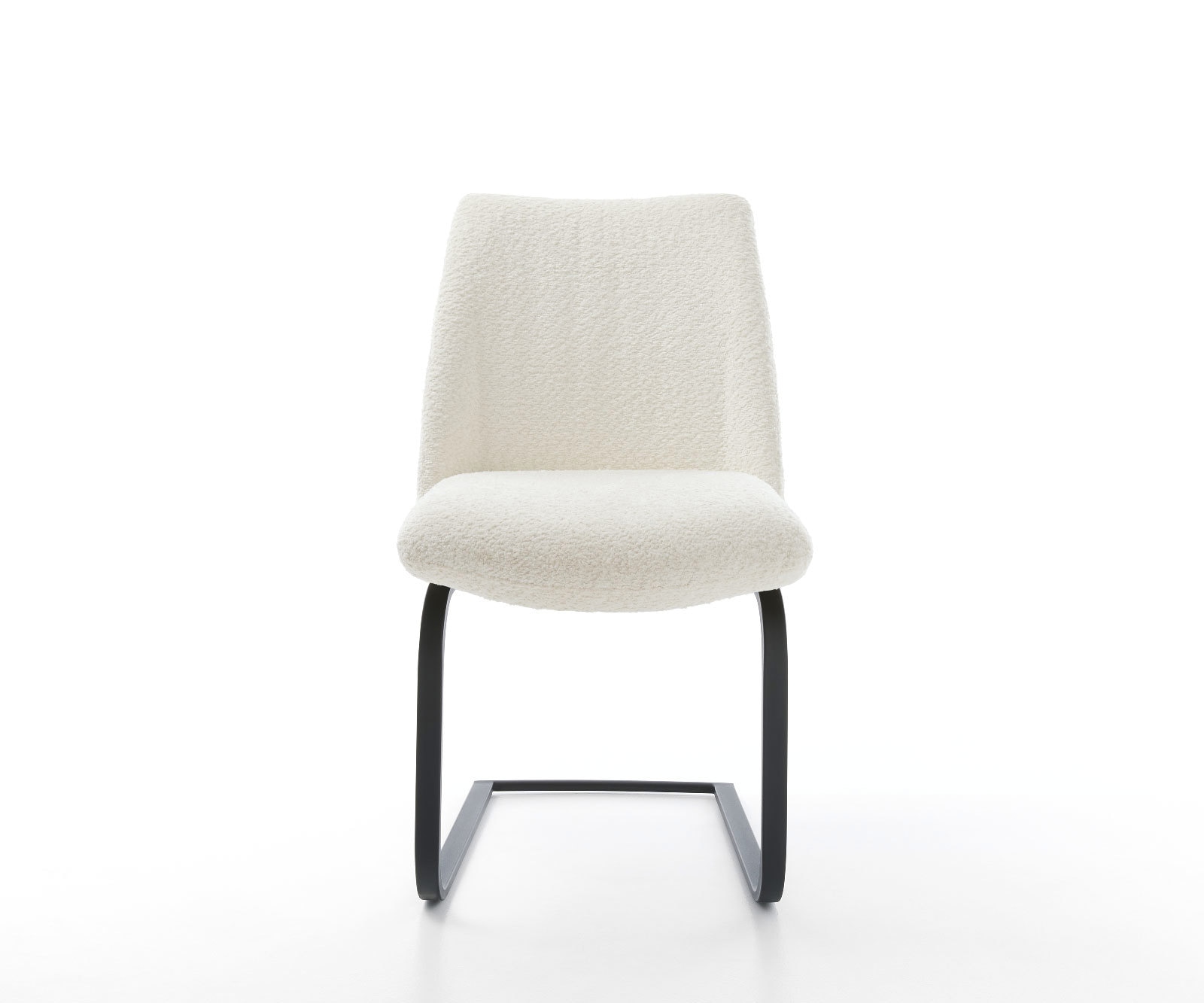 Sledemodel Elso-Flex bouclé wit sledemodel vlak zwart pocketveer kern 2