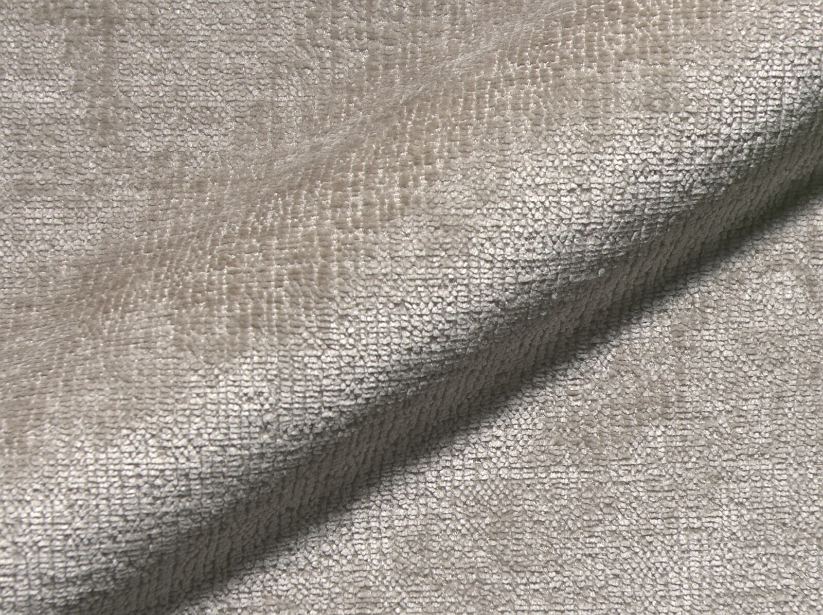 Mega-sofa Estrea 410x155 cm geweven stof taupe ronde bank 2