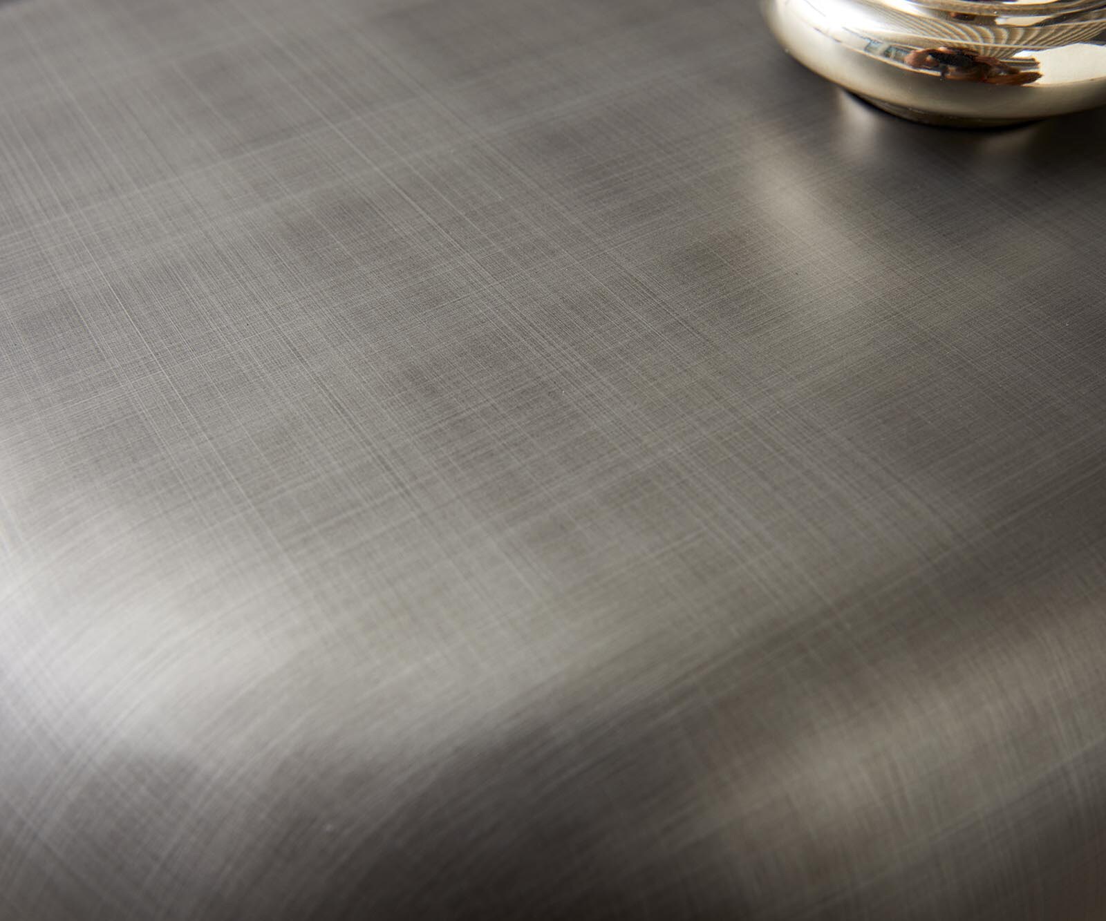 Bijzettafel Caramia 65x55 cm metallic zilver 3
