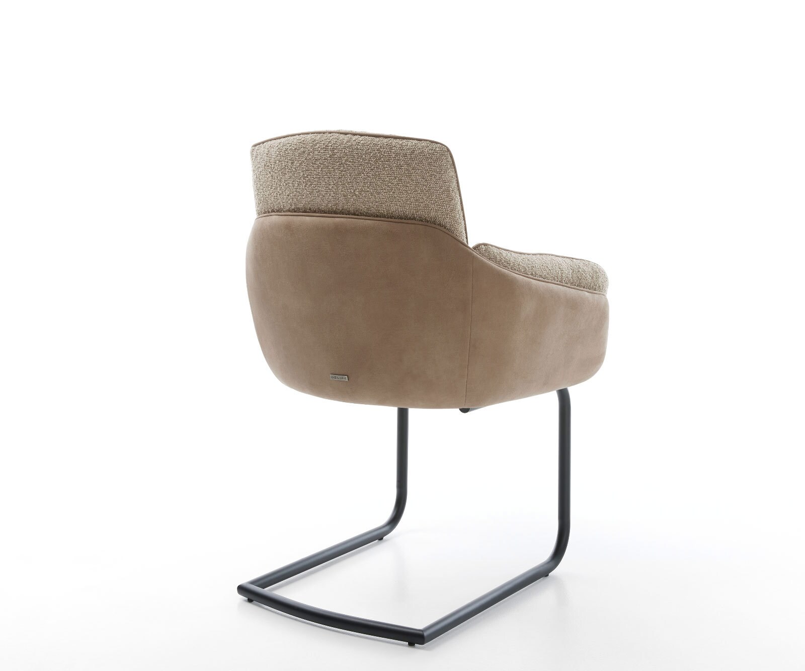 Sledemodel Luan-Flex met armleuning materiaalmix mud sledemodel rond zwart 3 Sledemodel Luan-Flex met armleuning materiaalmix mud sledemodel rond zwart 3