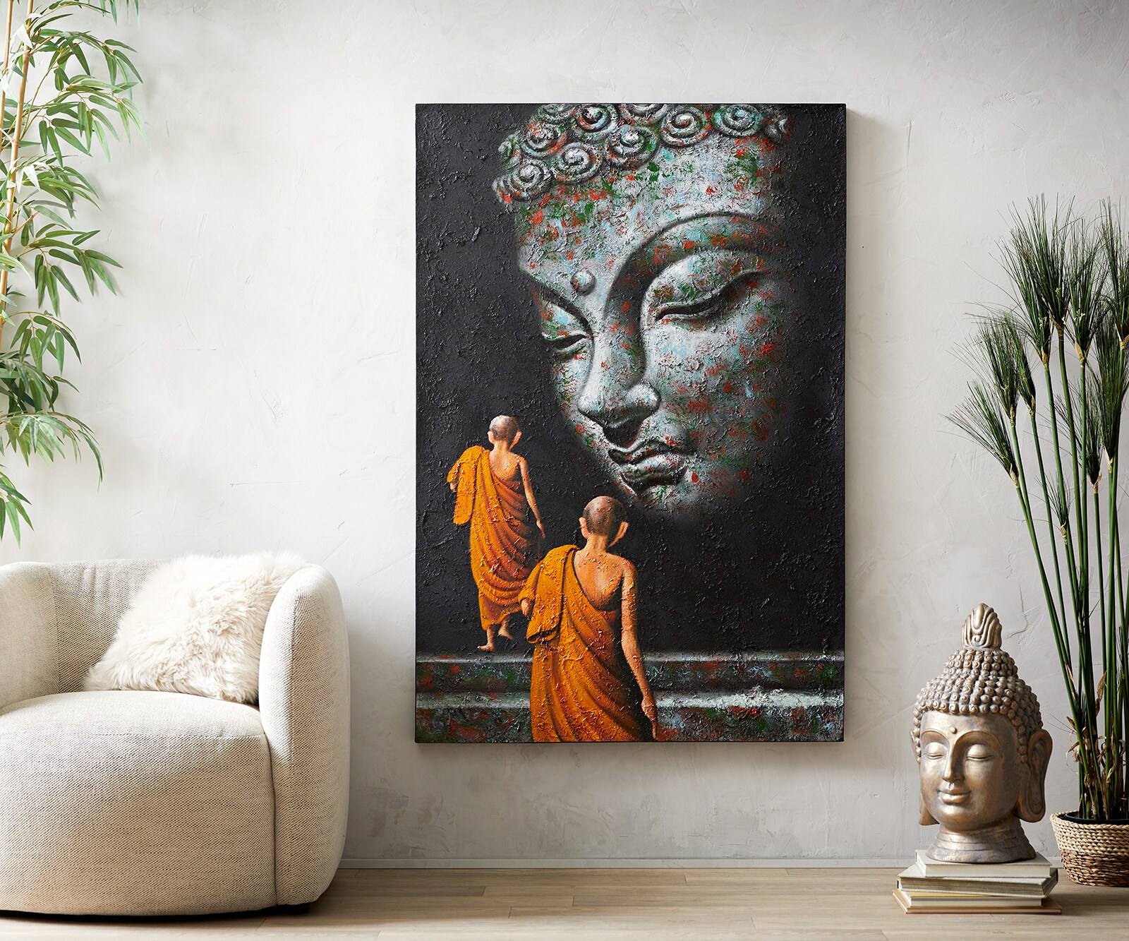 Muurschildering Dafina 100x150 cm acryl