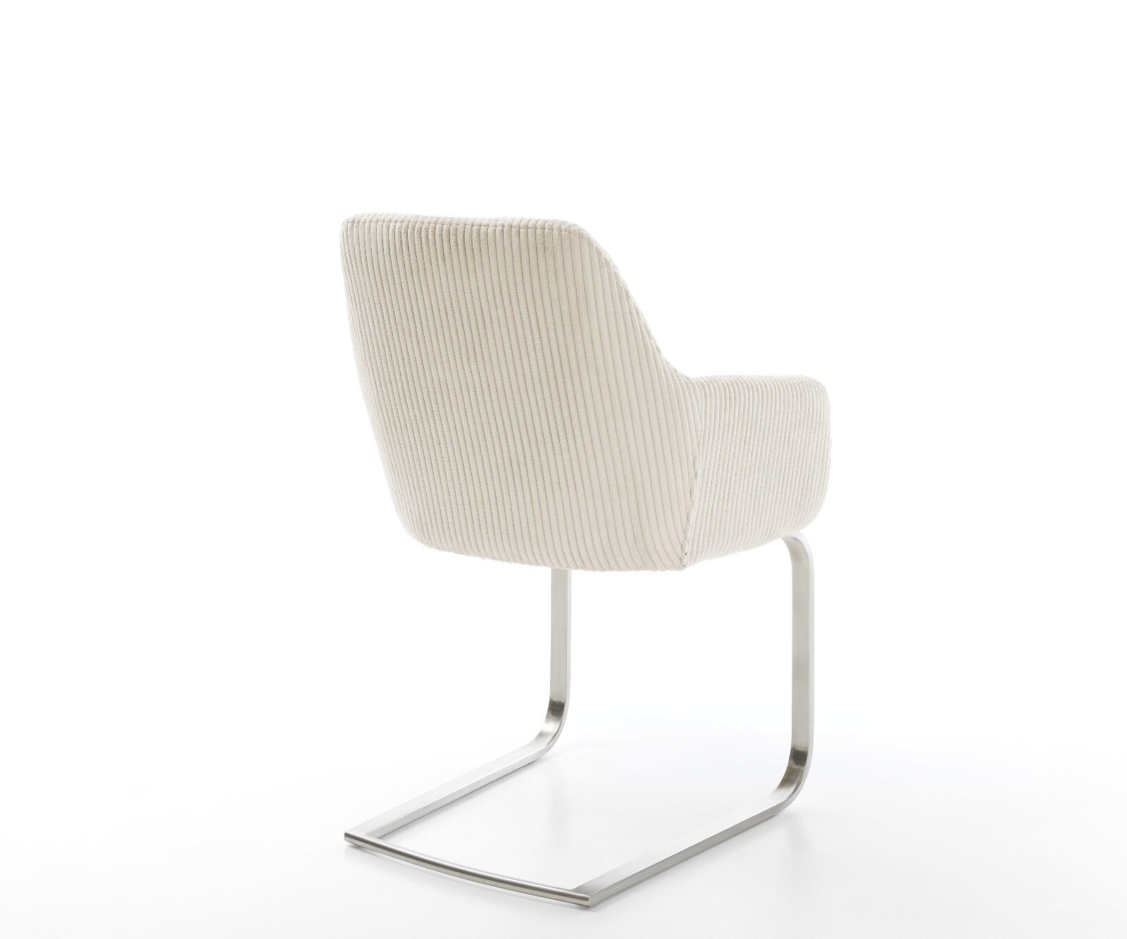Sledemodel Pejo-Flex koord beige sledemodel vlak roestvrij staal pocketveer kern 4
