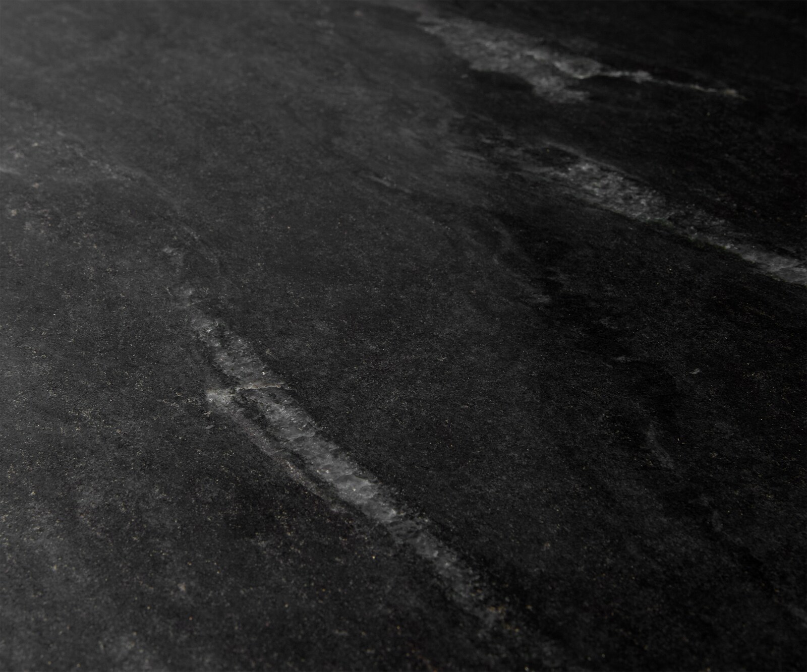 Salontafel Marvello 100x50 cm marmer zwart zilver metaal zwart antiek 2