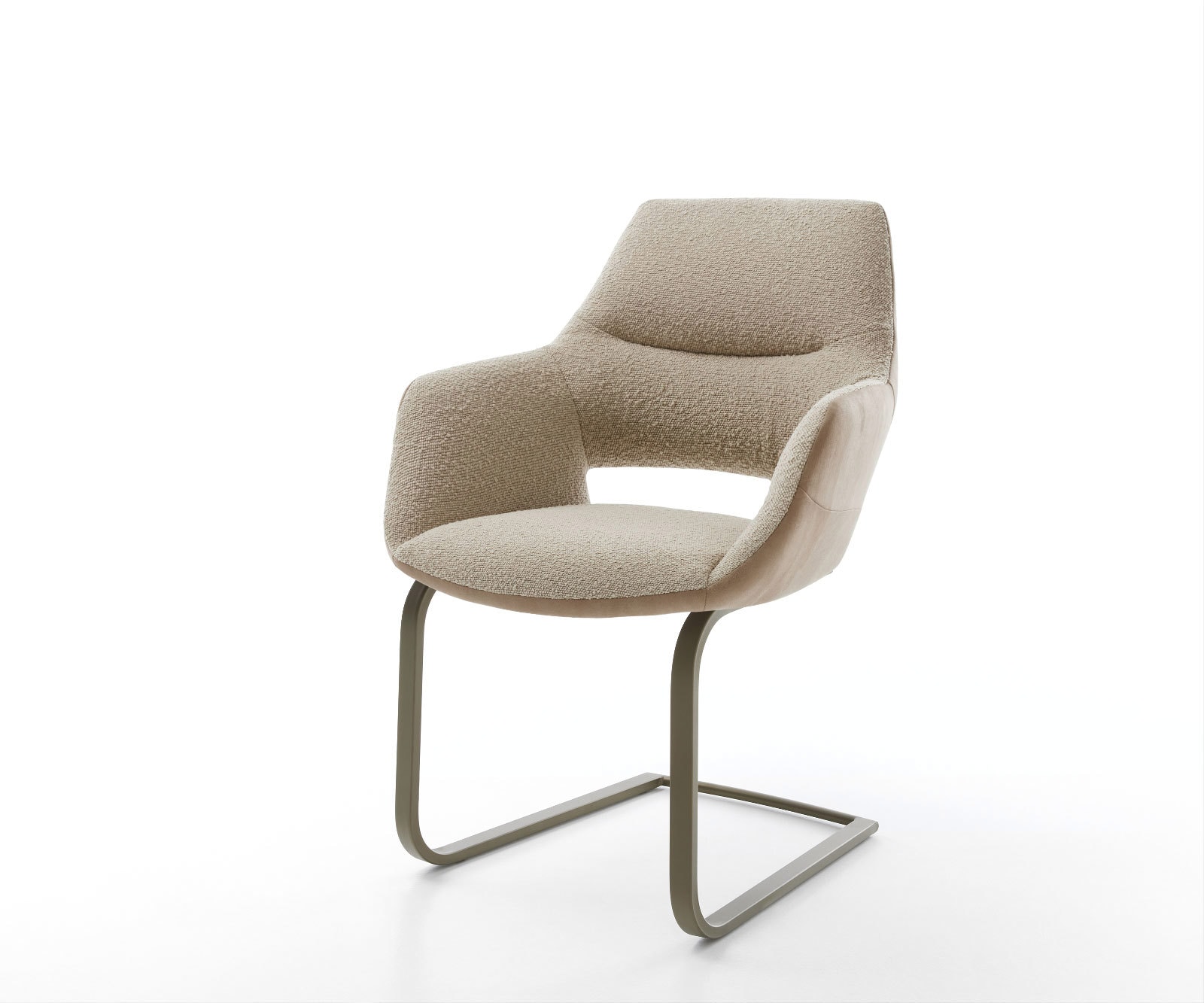 Sledemodel Yago-Flex met armleuning materiaalmix mud sledemodel vlak afwerking met titanium pocketveer kern Sledemodel Yago-Flex met armleuning materiaalmix mud sledemodel vlak afwerking met titanium pocketveer kern