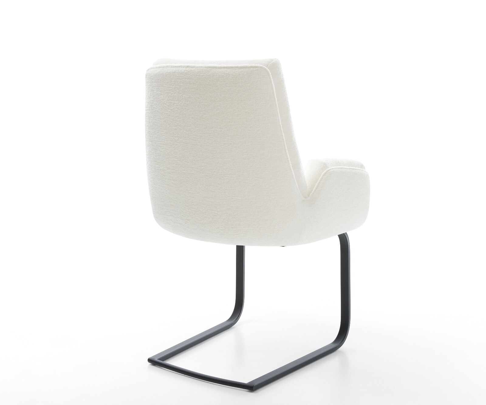 Sledemodel Clea-Flex bouclé zacht beige sledemodel vlak zwart pocketveer kern 5