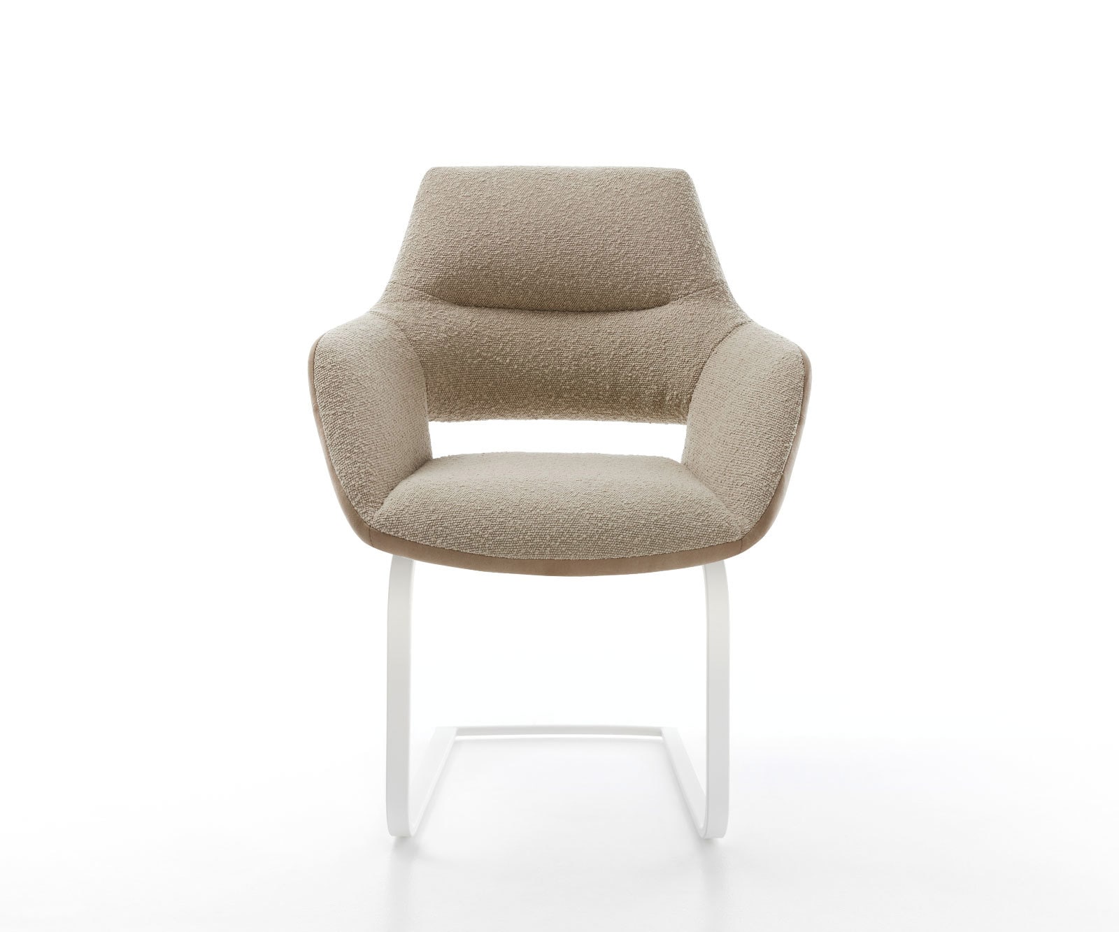 Sledemodel Yago-Flex met armleuning materiaalmix mud sledemodel vlak wit pocketveer kern 1 Sledemodel Yago-Flex met armleuning materiaalmix mud sledemodel vlak wit pocketveer kern 1