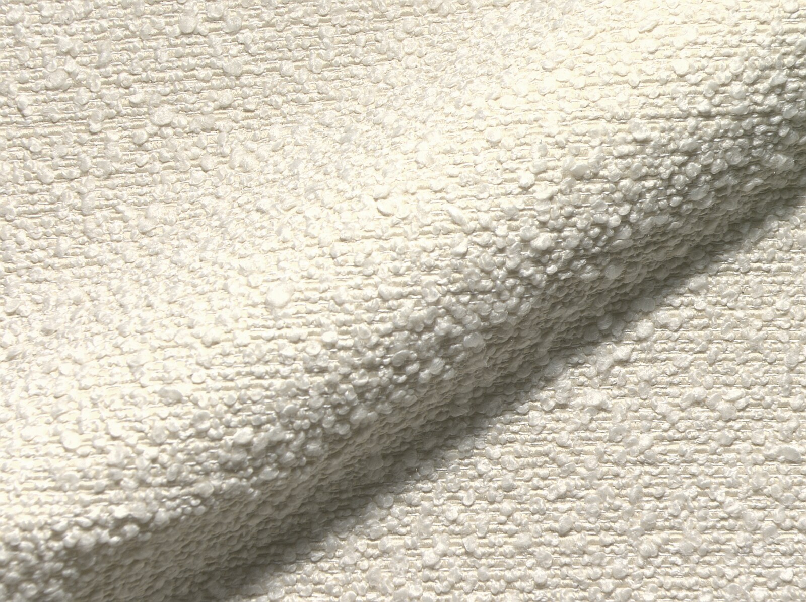 Mega-sofa Estrea 500x250 cm Bouclé Crème wit ronde bank 2