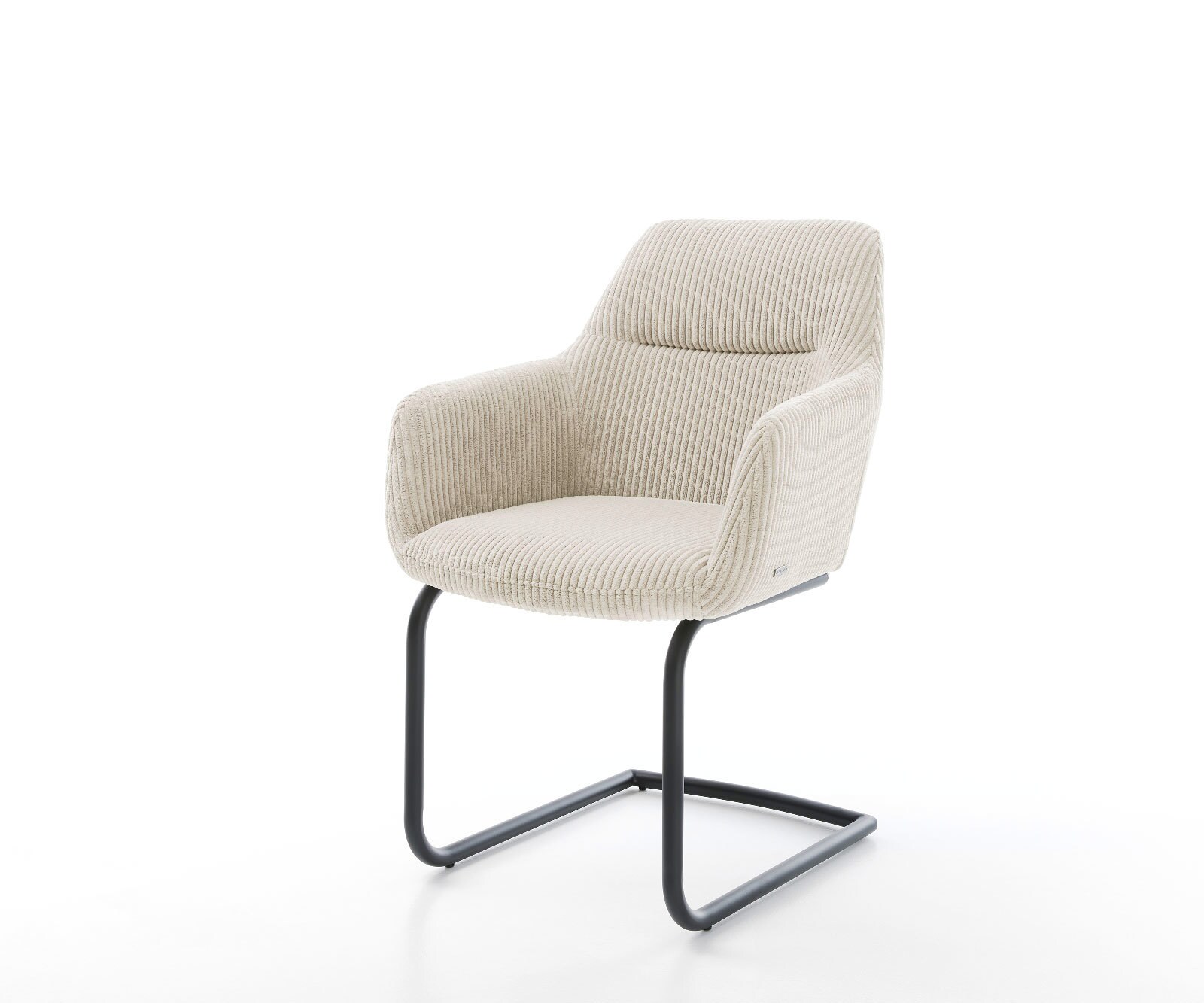 Sledemodel Pejo-Flex koord beige sledemodel rond zwart pocketveer kern 1