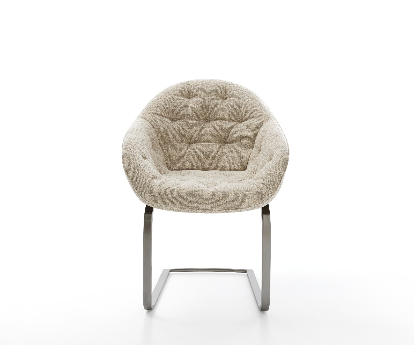 Sledemodel Gaio-Flex geweven stof beige sledemodel vlak grafiet 1