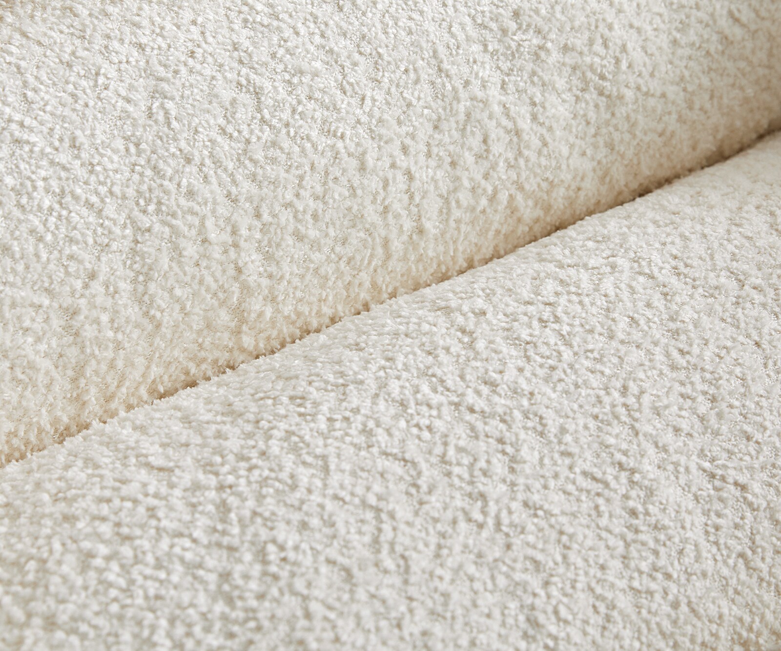 Boxspringbed Dream-Well 160x200 cm Bouclé Crème-Wit met Matras en Topper 2 Boxspringbed Dream-Well 160x200 cm Bouclé Crème-Wit met Matras en Topper 2