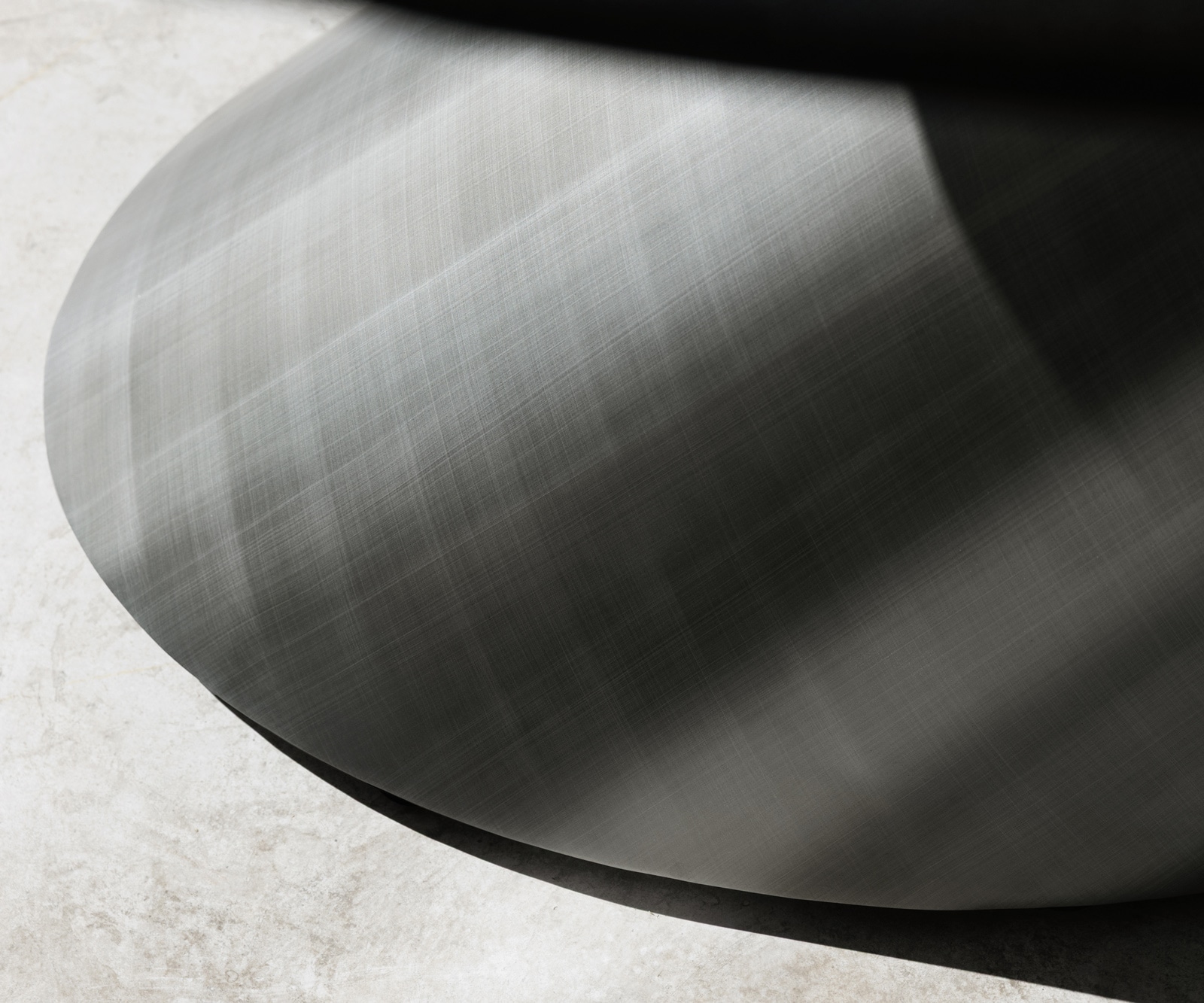 Tafelonderstel Cono metaal zilver 2 Tafelonderstel Cono metaal zilver 2