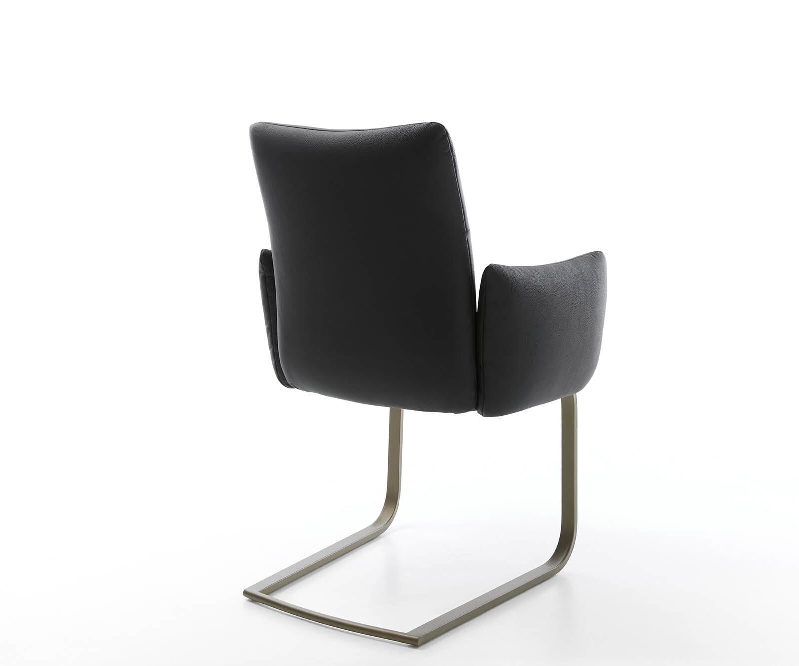 Sledemodel Jova-Flex met armleuning echt leer zwart sledemodel vlak afwerking met titanium pocketveer kern 4 Sledemodel Jova-Flex met armleuning echt leer zwart sledemodel vlak afwerking met titanium pocketveer kern 4