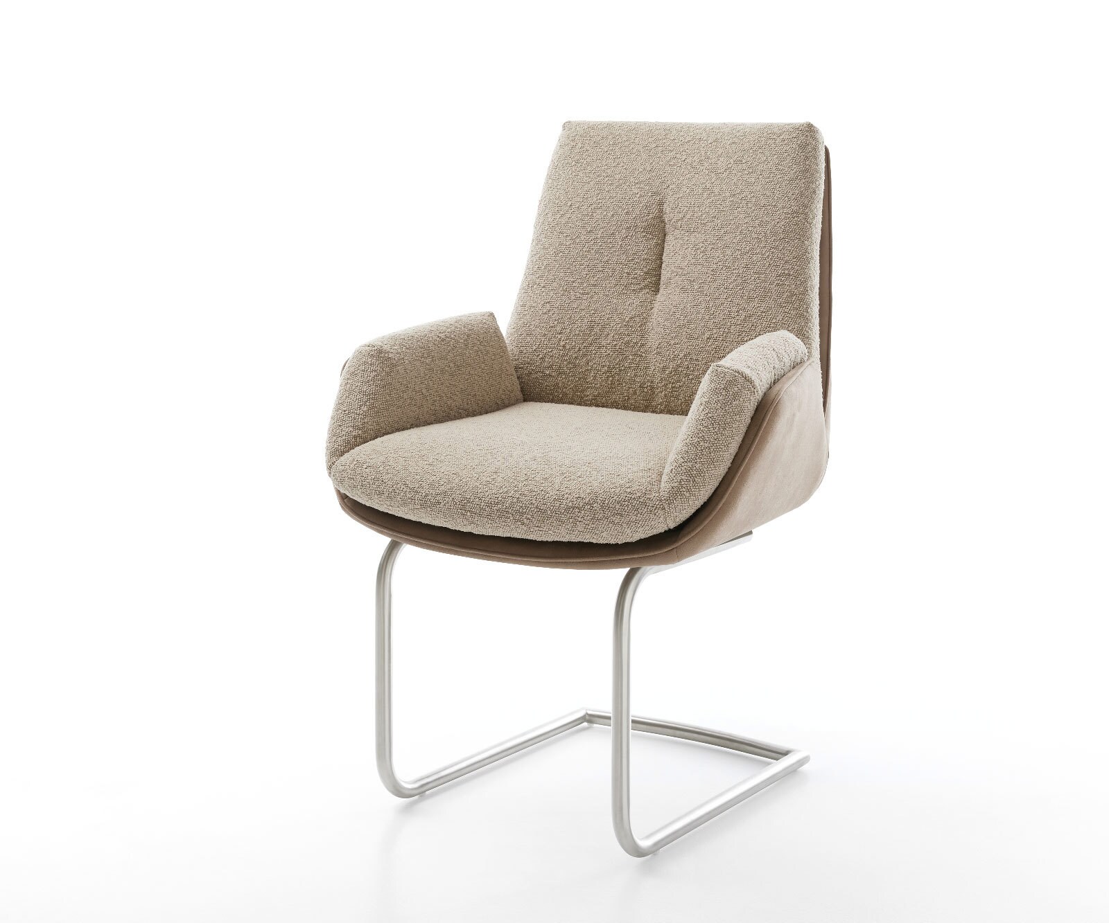 Sledemodel Clea-Flex materiaalmix mud sledemodel rond roestvrij staal