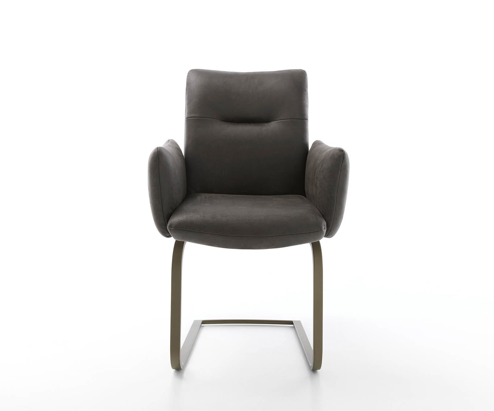 Sledemodel Jova-Flex met armleuning microvelours antraciet vintage sledemodel vlak afwerking met titanium pocketveer kern 1 Sledemodel Jova-Flex met armleuning microvelours antraciet vintage sledemodel vlak afwerking met titanium pocketveer kern 1