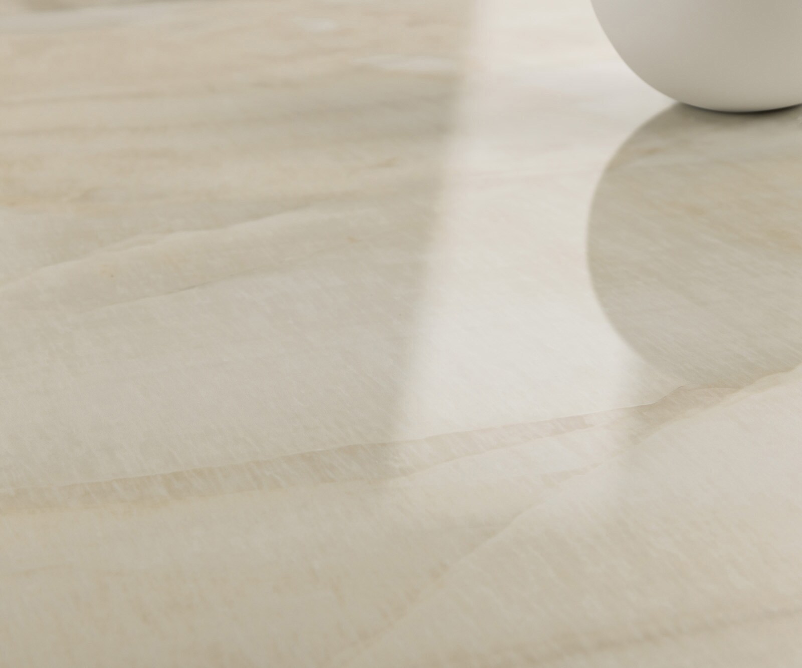 Eetkamertafel Edge 300x100 Keramiek Laminam® Onice Oro Roestvrij staal Smal 5