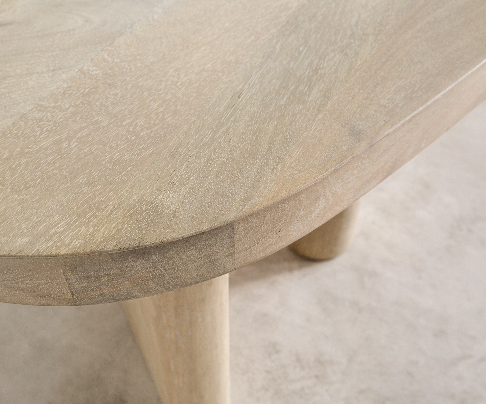 Salontafel Wido 110x50 cm Mango White Wash 2 Salontafel Wido 110x50 cm Mango White Wash 2