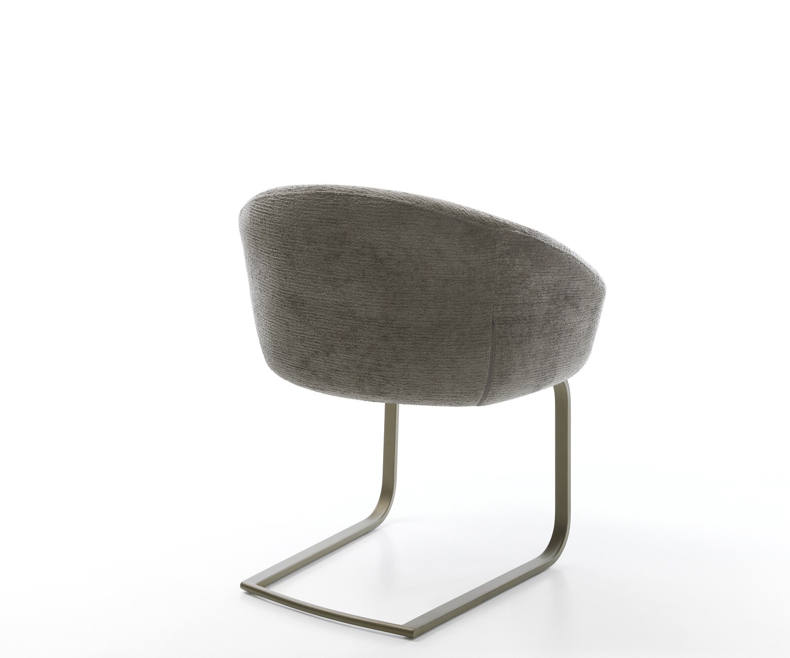 Sledemodel Vinka-Flex met armleuning bouclé zacht mud sledemodel vlak afwerking met titanium pocketveer kern 5