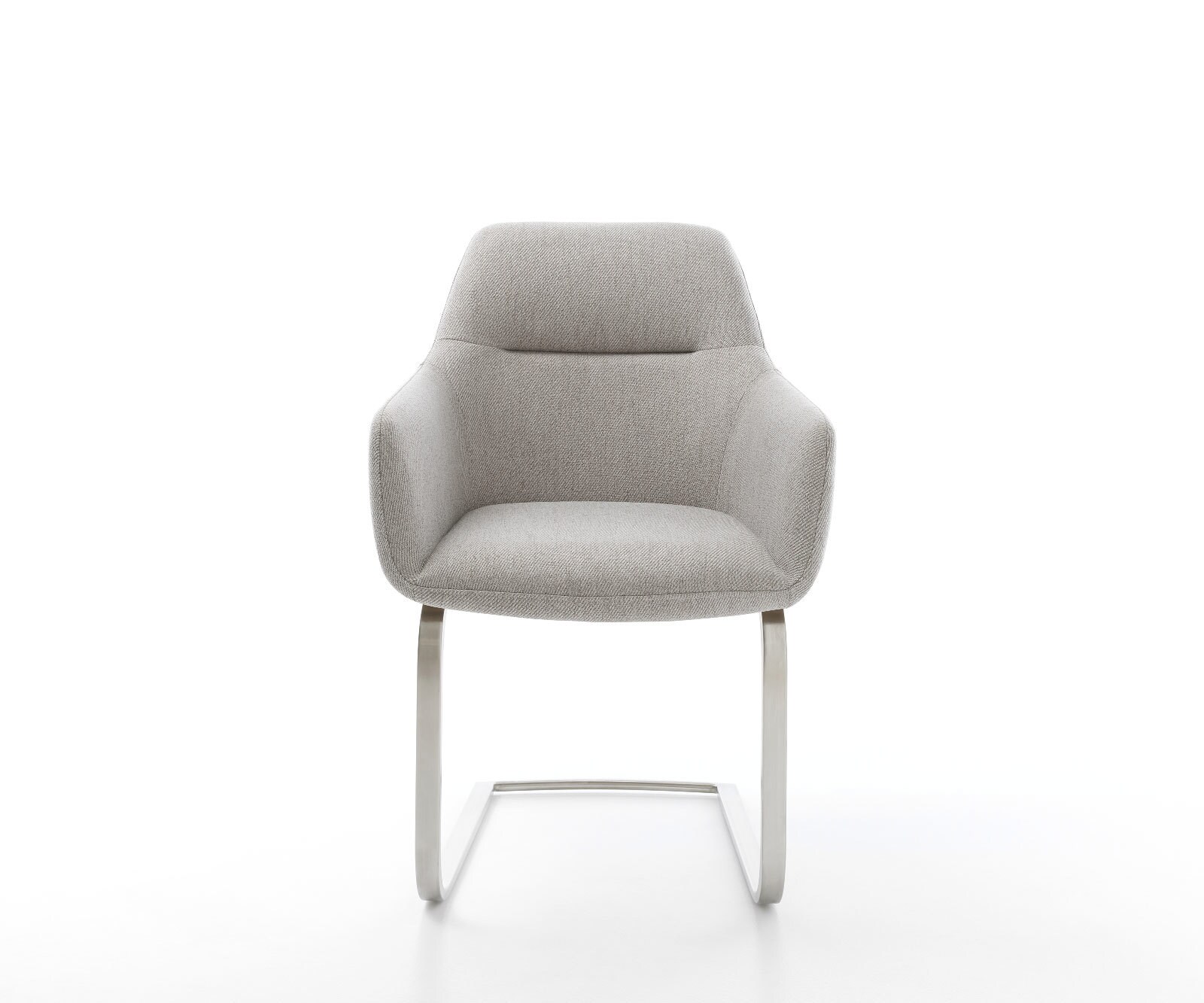 Sledemodel Pejo-Flex stripes lichtgrijs sledemodel vlak roestvrij staal pocketveer kern 1 Sledemodel Pejo-Flex stripes lichtgrijs sledemodel vlak roestvrij staal pocketveer kern 1