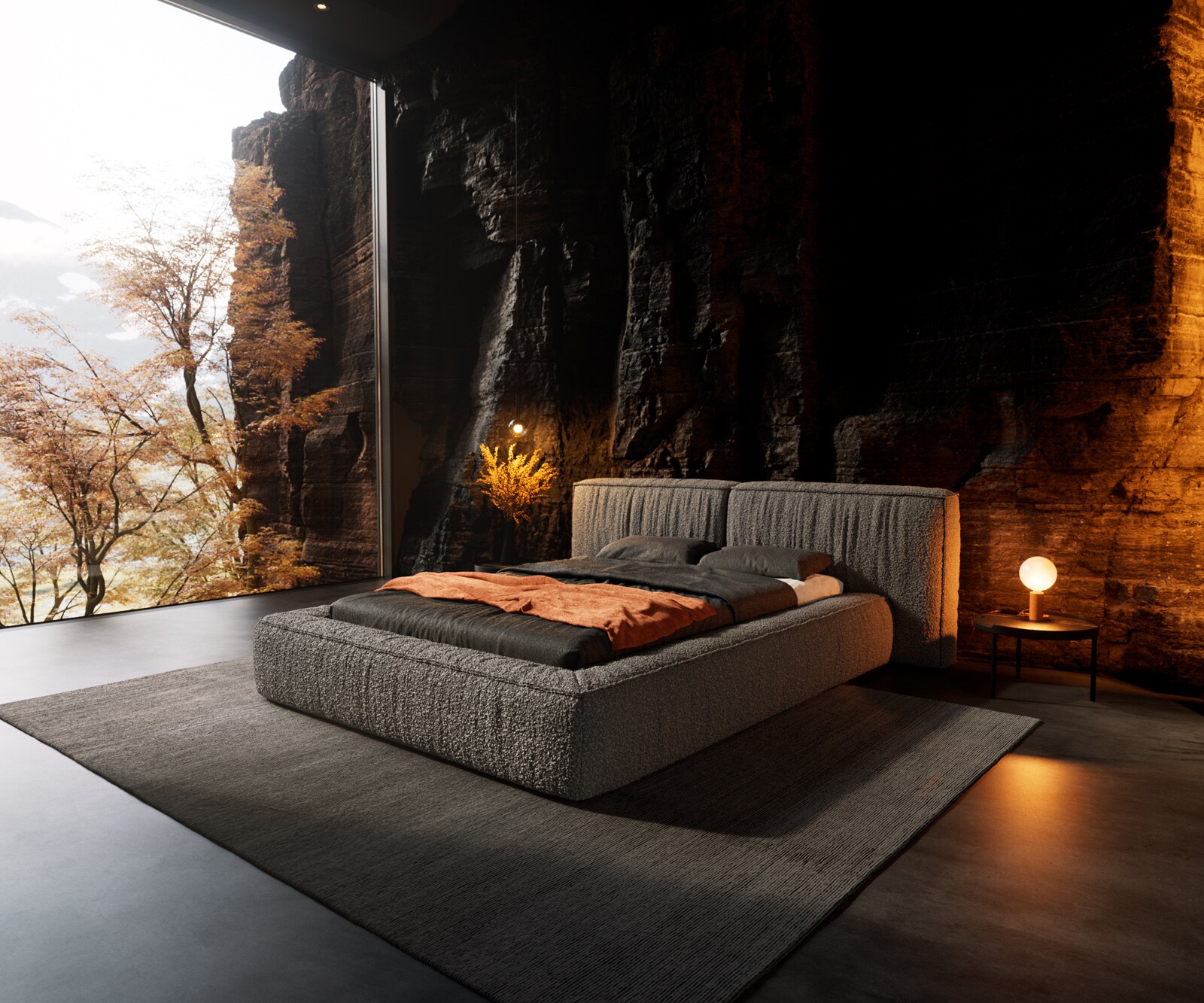 Coperti gestoffeerd bedframe 1