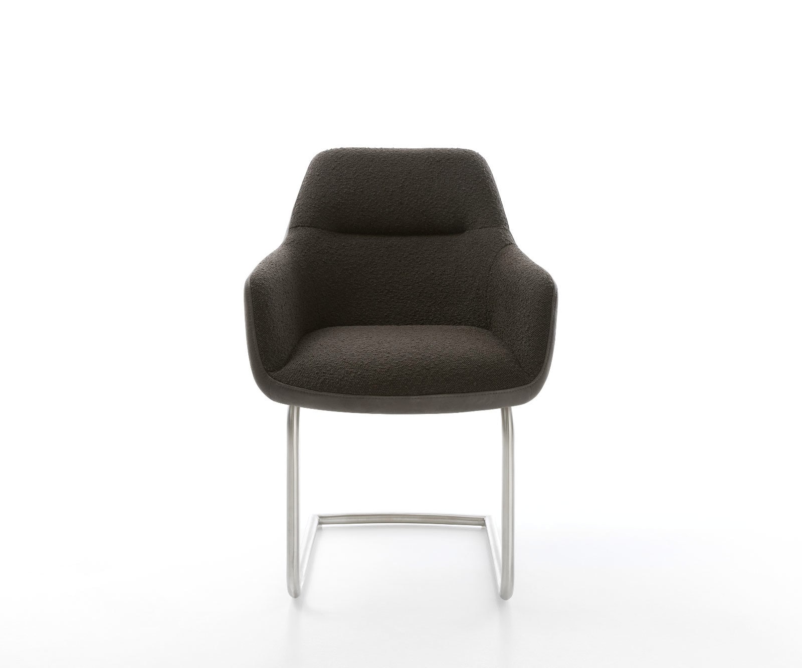 Sledemodel Pejo-Flex materiaalmix zwart sledemodel rond roestvrij staal pocketveer kern 1 Sledemodel Pejo-Flex materiaalmix zwart sledemodel rond roestvrij staal pocketveer kern 1