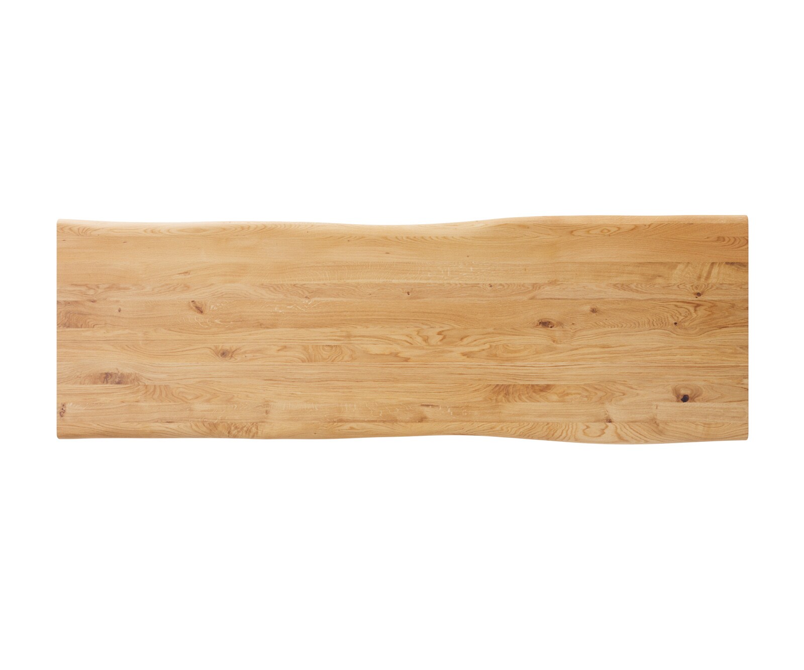 Eettafelblad Edge 300x100x4 cm eiken natuur Live-Edge 1