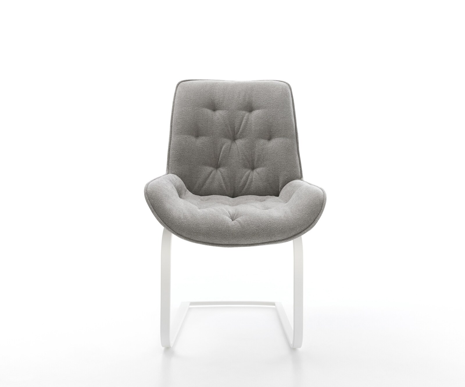 Sledemodel Taimi-Flex zachte stof met structuur grijs sledemodel vlak wit 2