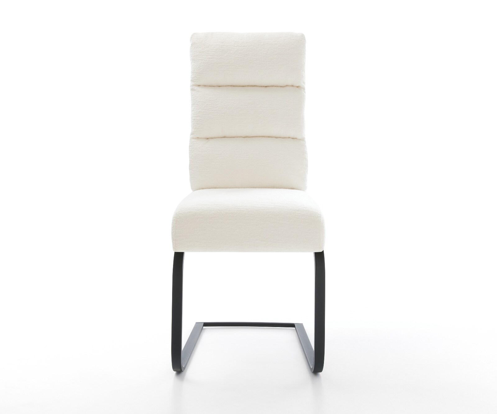 Sledemodel Pela-Flex bouclé zacht beige sledemodel vlak zwart pocketveer kern 2