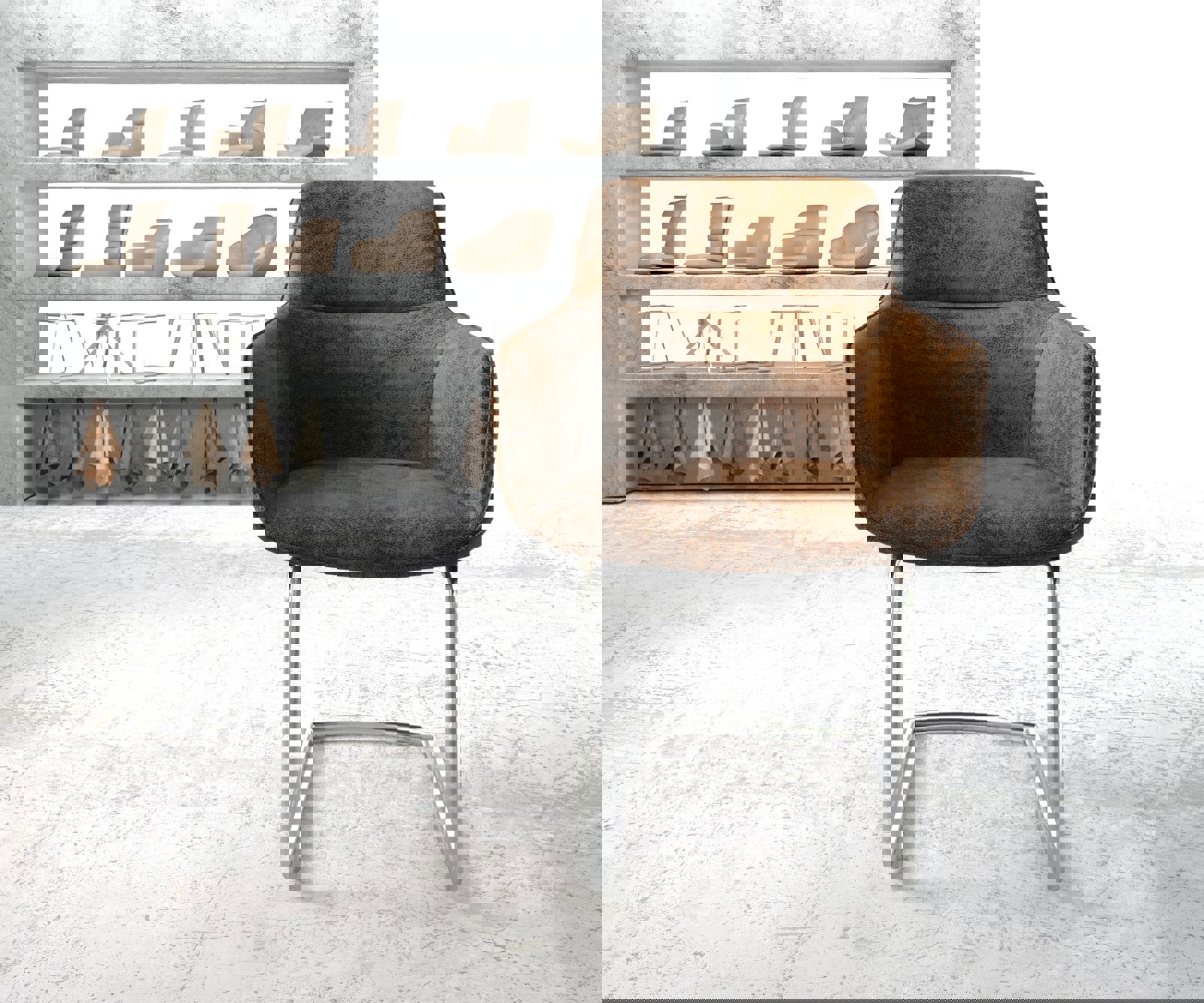 Sledemodel Pejo-Flex bruin antiek sledemodel rond roestvrij staal 1 Sledemodel Pejo-Flex bruin antiek sledemodel rond roestvrij staal 1