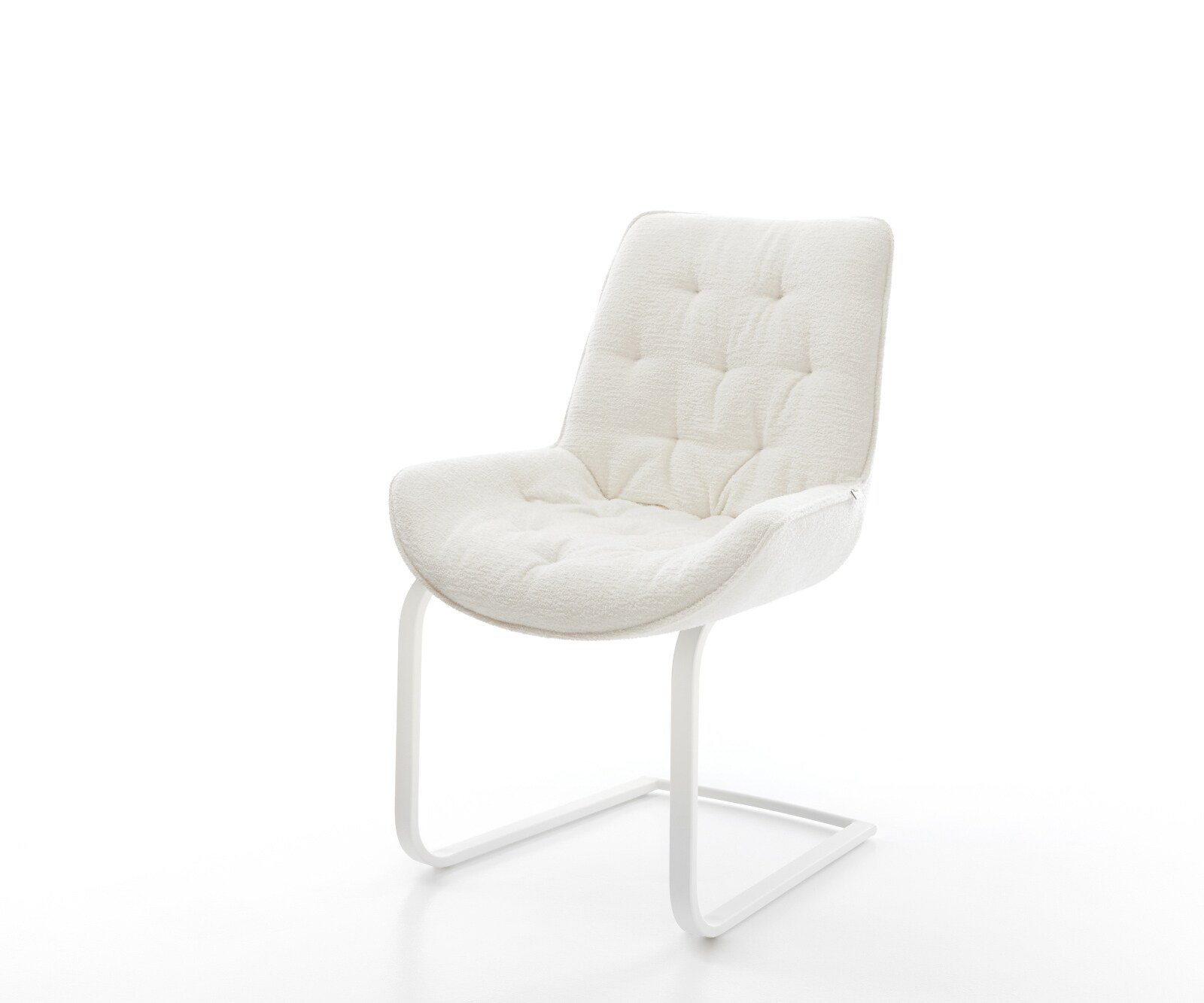 Sledemodel Taimi-Flex bouclé zacht beige sledemodel vlak wit 1