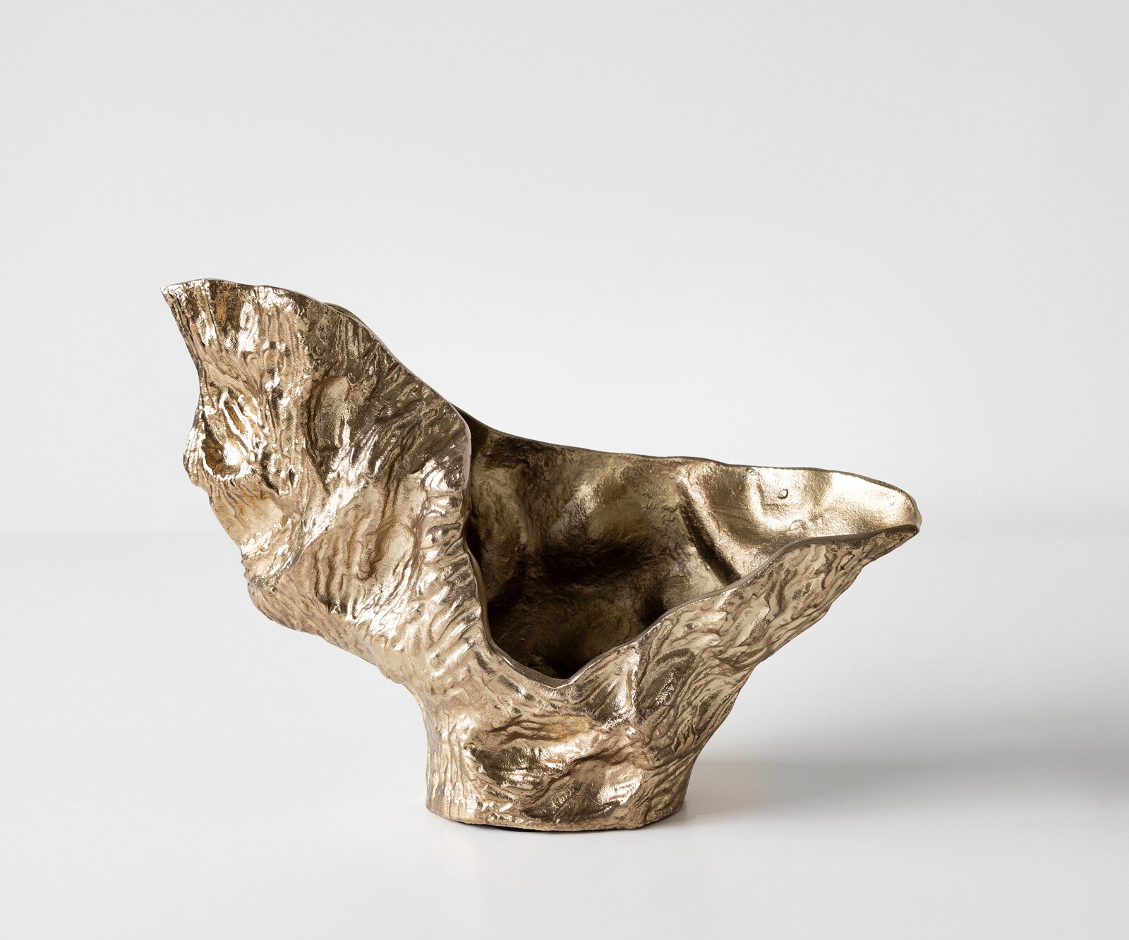 Vaas Alaris B44 x D13 x H31 cm Aluminium Champagner Handgemaakt