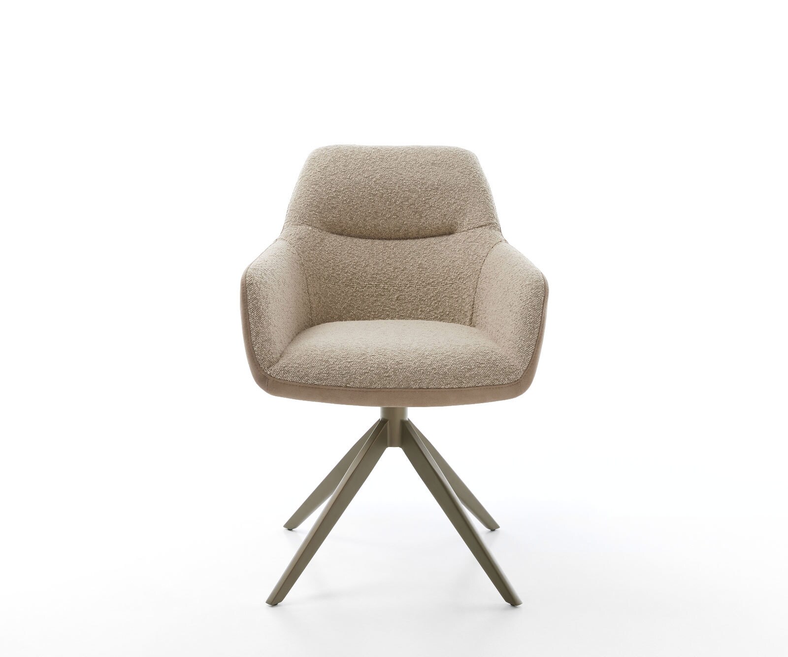 Draaistoel Pejo-Flex materiaalmix mud kruisframe breed afwerking met titanium 360° draaibaar rocker-functie pocketveer kern 1