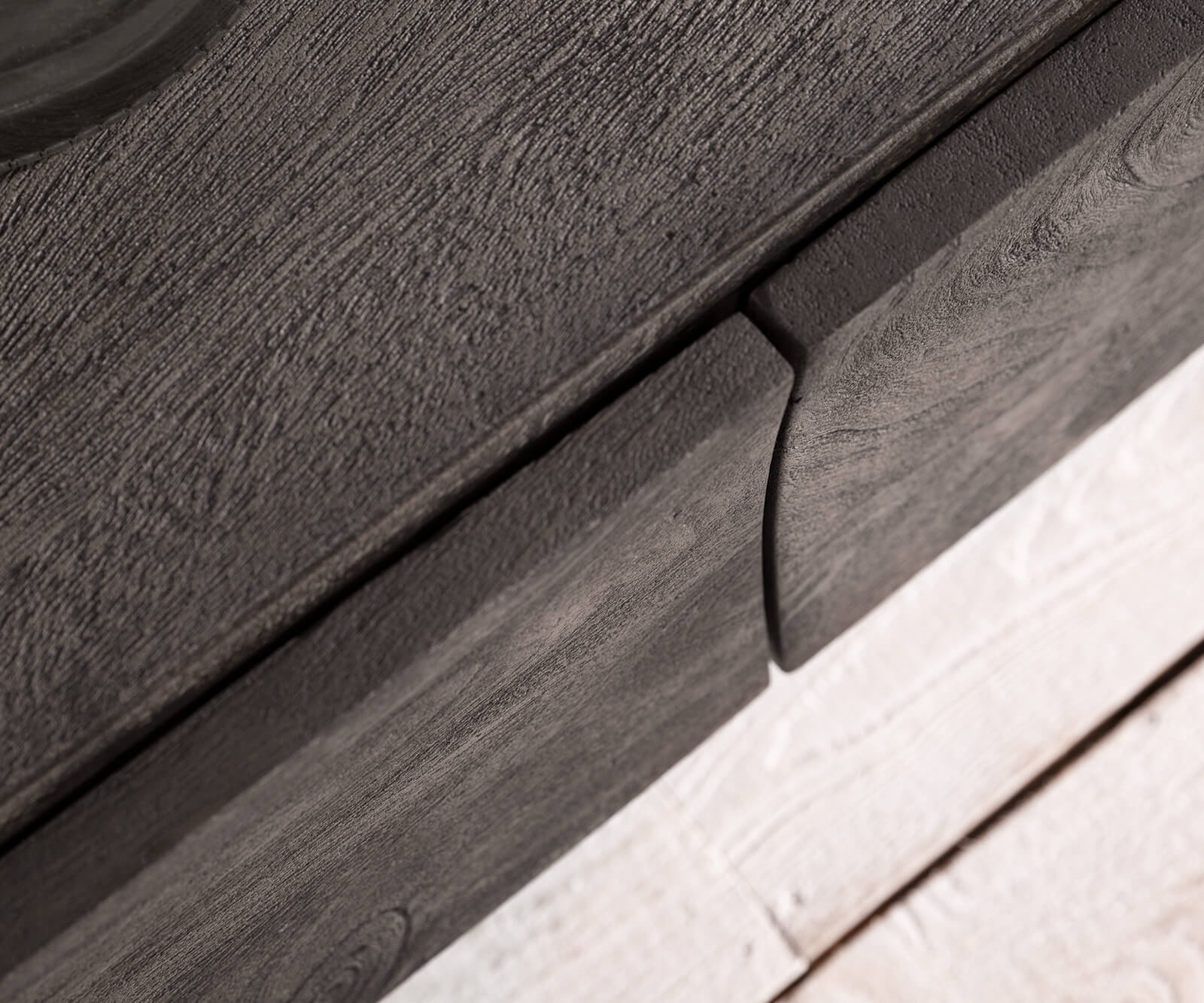 Designer-Lowboard Wyatt 220 cm platina 4 laden 3