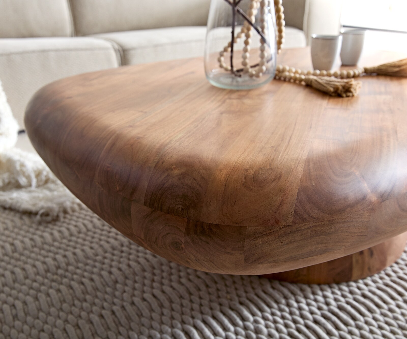 Salontafel Maskat 120x90 cm natuur acacia 5