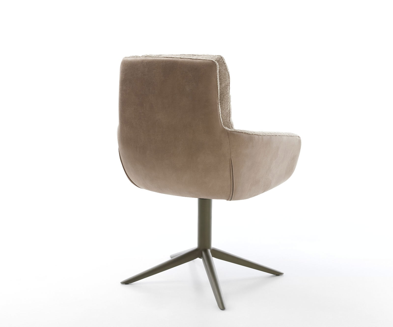 Draaistoel Abelia-Flex met armleuning materiaalmix mud kruispoot afwerking met titanium 360° draaibaar rocker-functie 4 Draaistoel Abelia-Flex met armleuning materiaalmix mud kruispoot afwerking met titanium 360° draaibaar rocker-functie 4