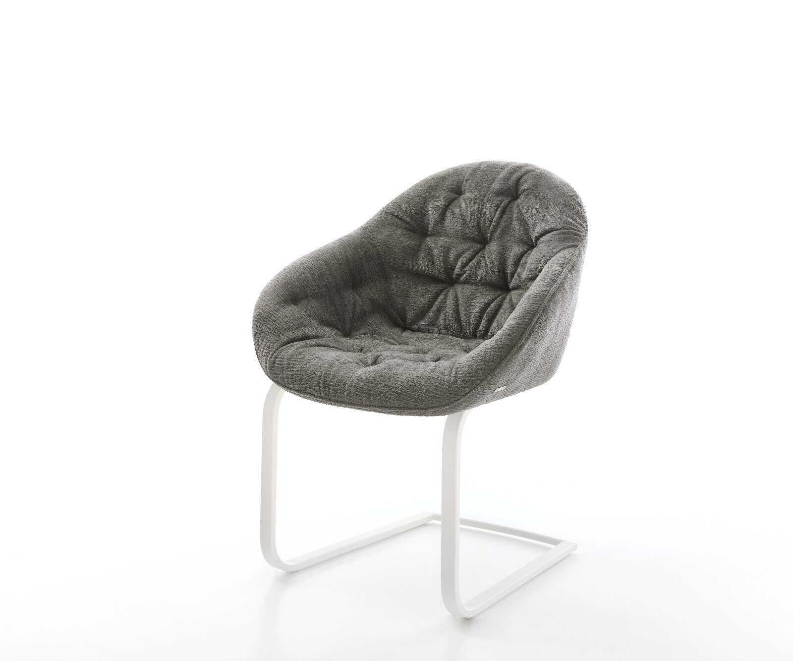 Sledemodel Gaio-Flex bouclé zacht mud sledemodel vlak wit