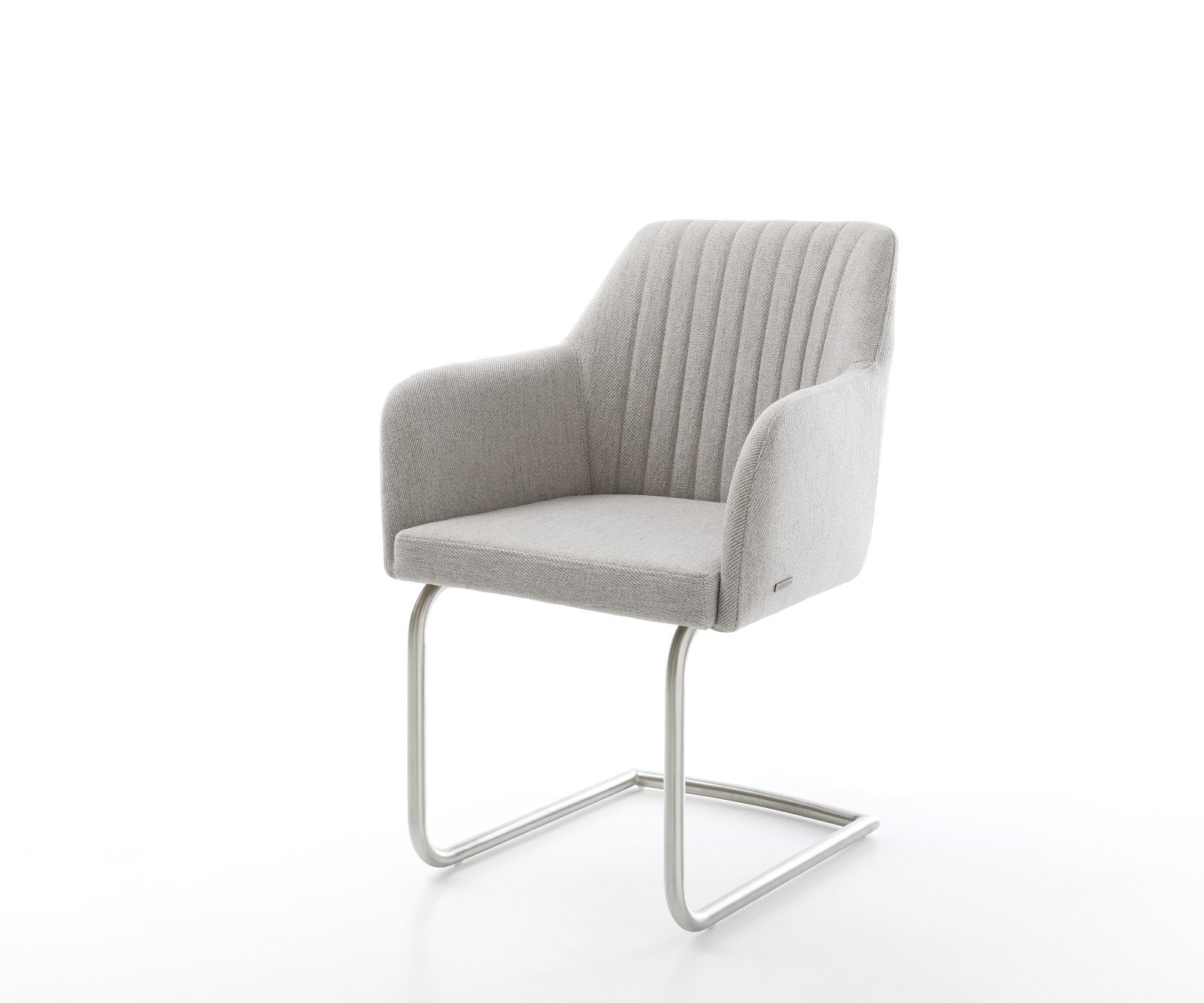 Sledemodel Greg-Flex stripes lichtgrijs sledemodel rond roestvrij staal pocketveer kern Sledemodel Greg-Flex stripes lichtgrijs sledemodel rond roestvrij staal pocketveer kern