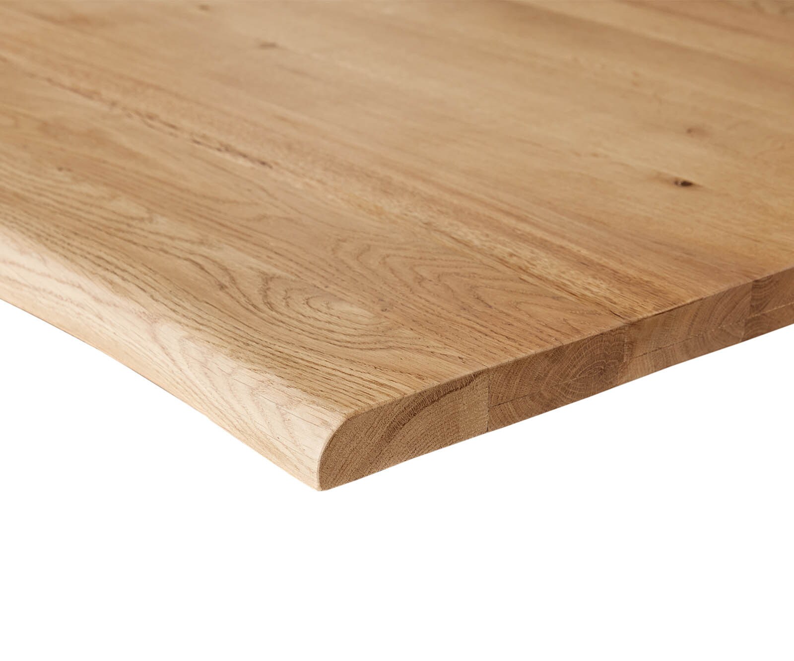 Eettafel Edge 260x100x2,5-3 eiken natuur kruisframe rechthoek roestvrij staal  Live-Edge 5