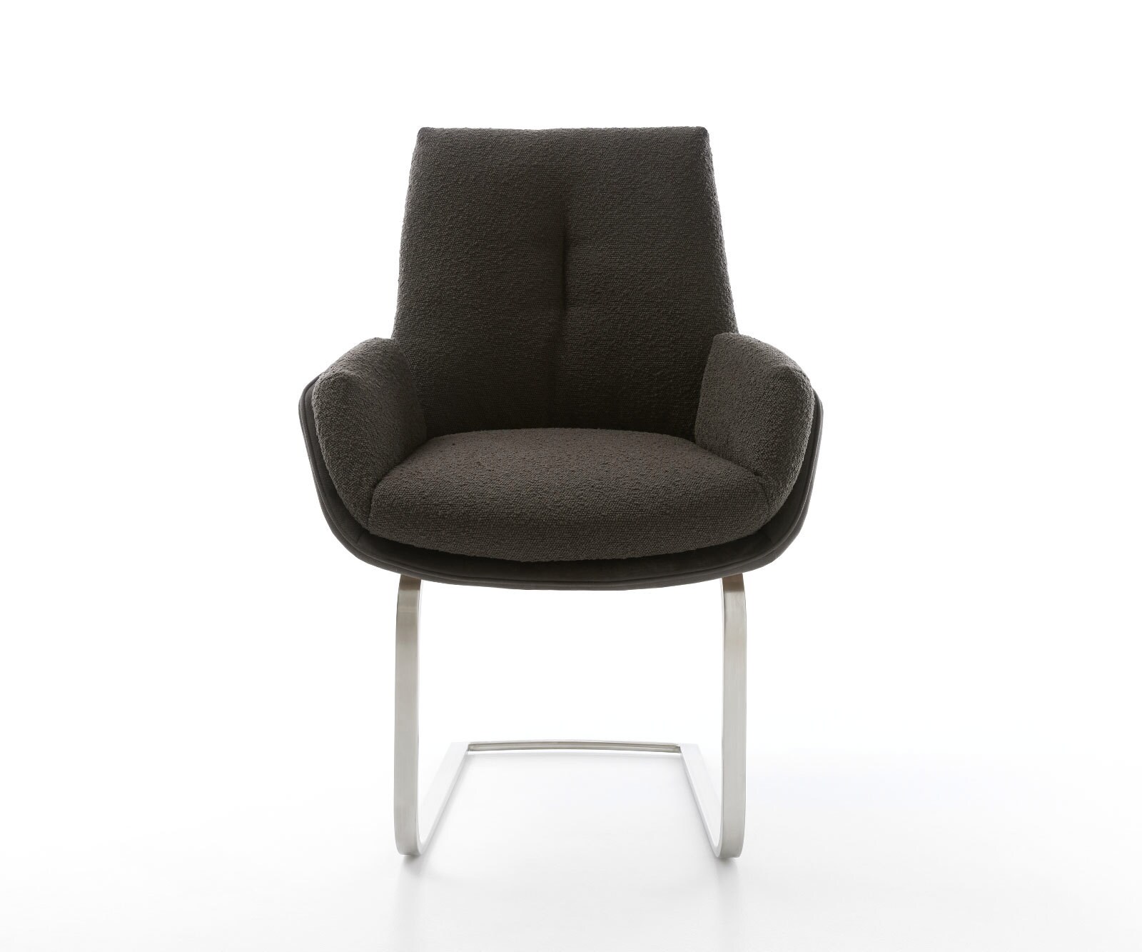 Sledemodel Clea-Flex materiaalmix zwart sledemodel vlak roestvrij staal 1 Sledemodel Clea-Flex materiaalmix zwart sledemodel vlak roestvrij staal 1