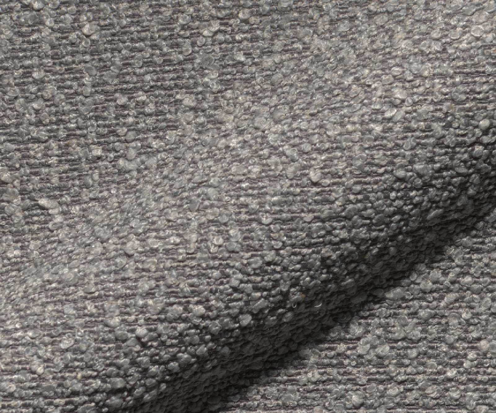 Eetkamerstoel Nube-Flex met armleuning bouclé zilver grijs 4-poot conisch roestvrij staal pocketveer kern 2 Eetkamerstoel Nube-Flex met armleuning bouclé zilver grijs 4-poot conisch roestvrij staal pocketveer kern 2