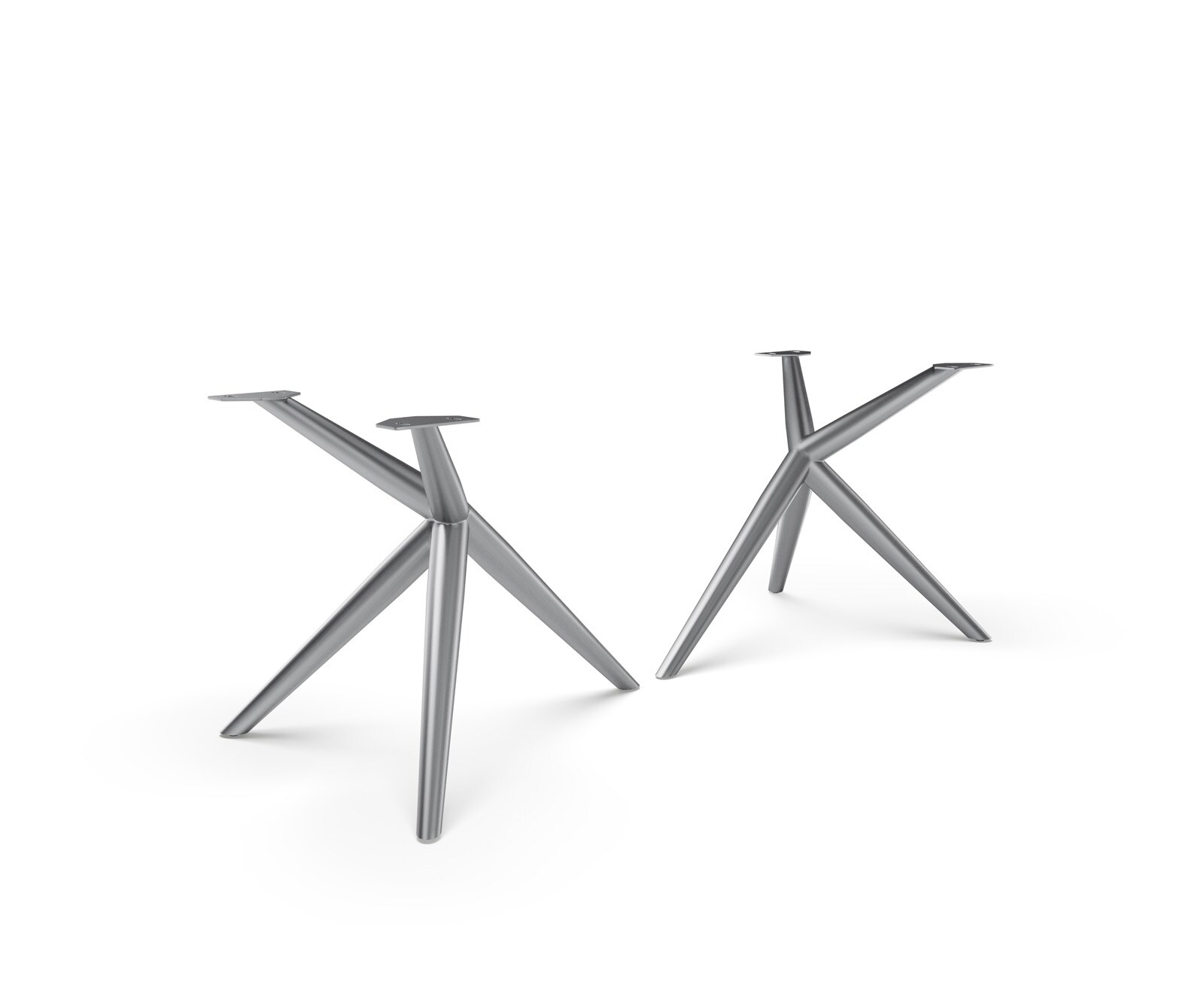 Tafelframe Estelar rond roestvrij staal (set van 2) Tafelframe Estelar rond roestvrij staal (set van 2)